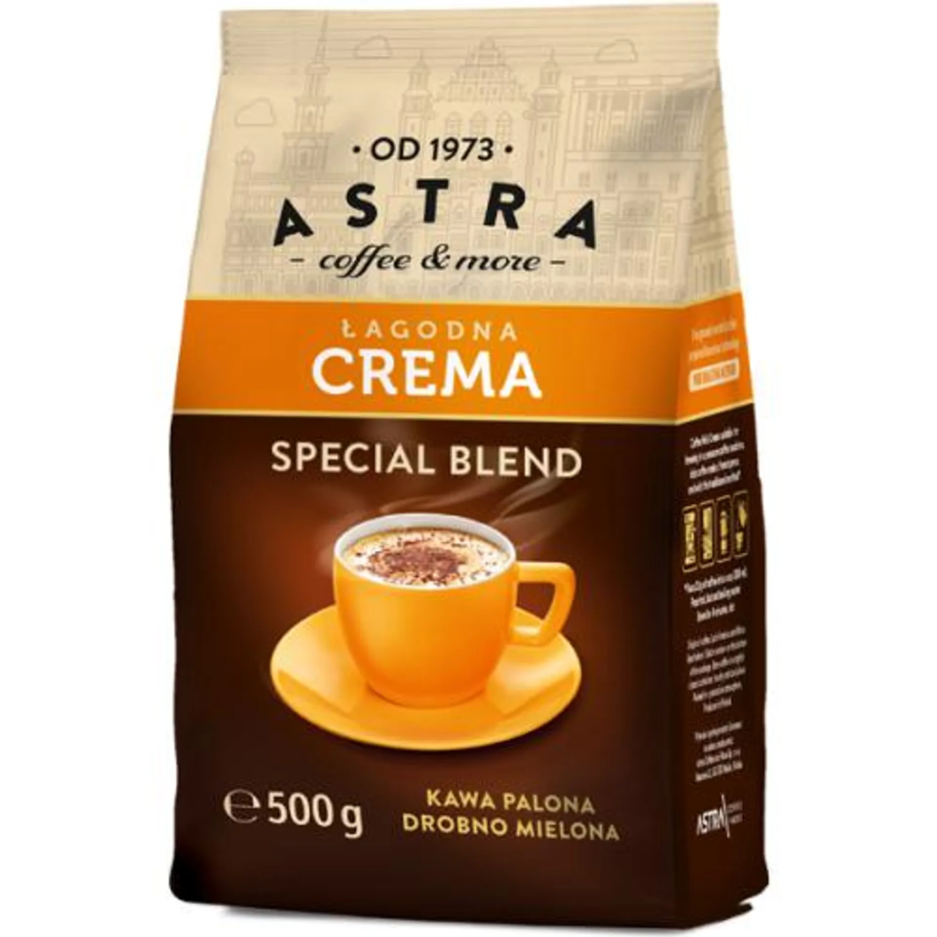 Kawa Astra Łagodna Crema mielona 500g
