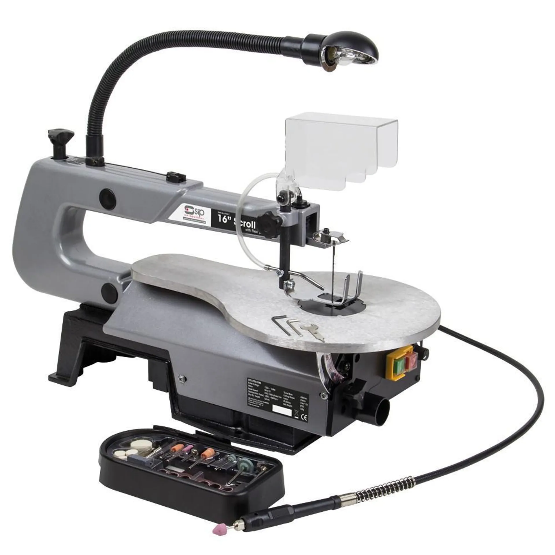 01947 16" Scroll Saw With Flexi-Drive Shaft