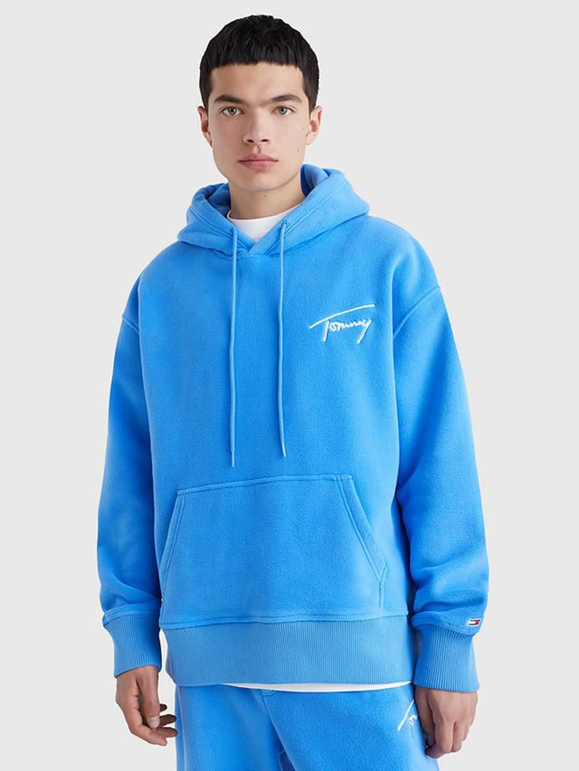 Tommy Jeans Signature Hoodie, Mesmerizing Blue