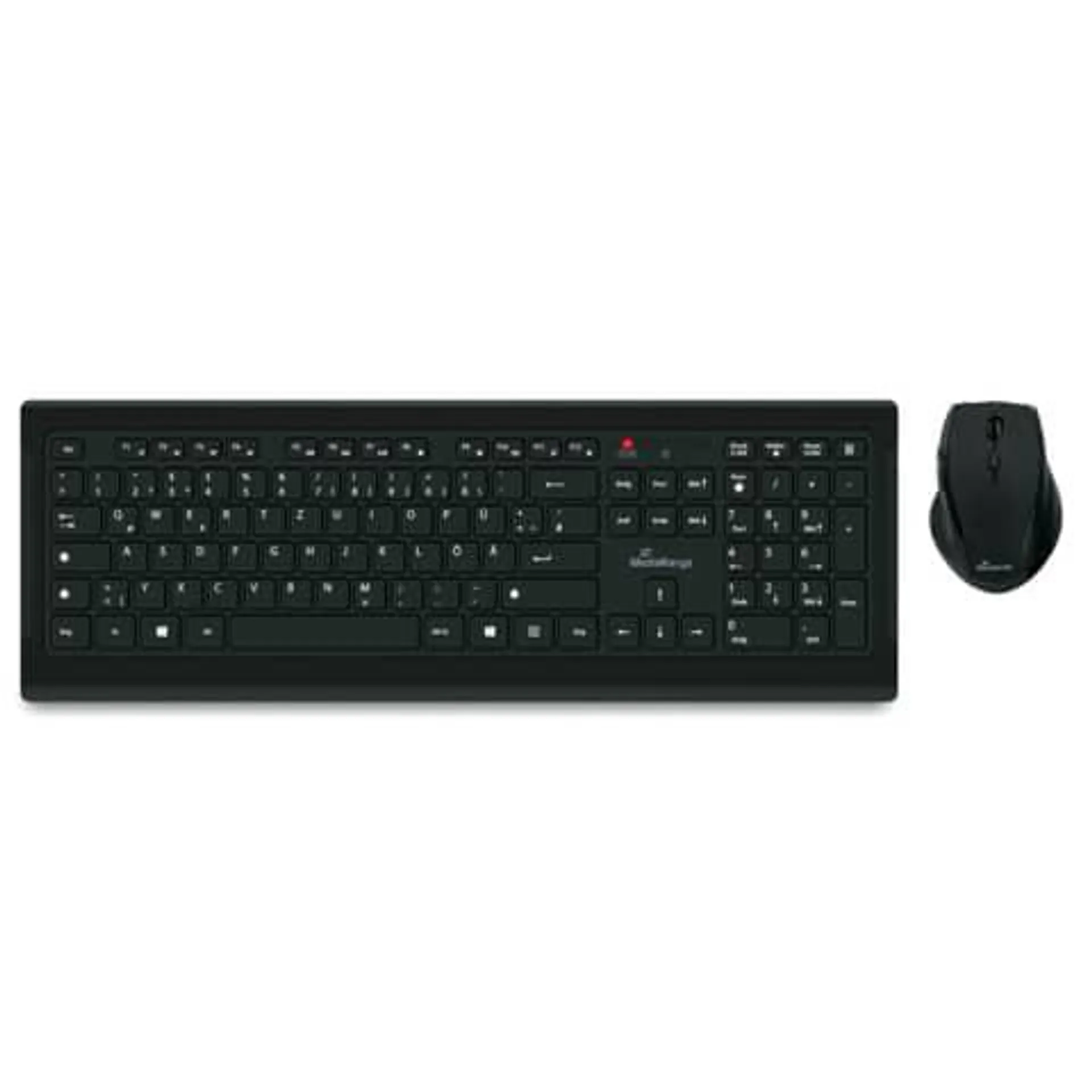 Tastatur und Maus Set schwarz OfficeHome MEDIARANGE MROS104