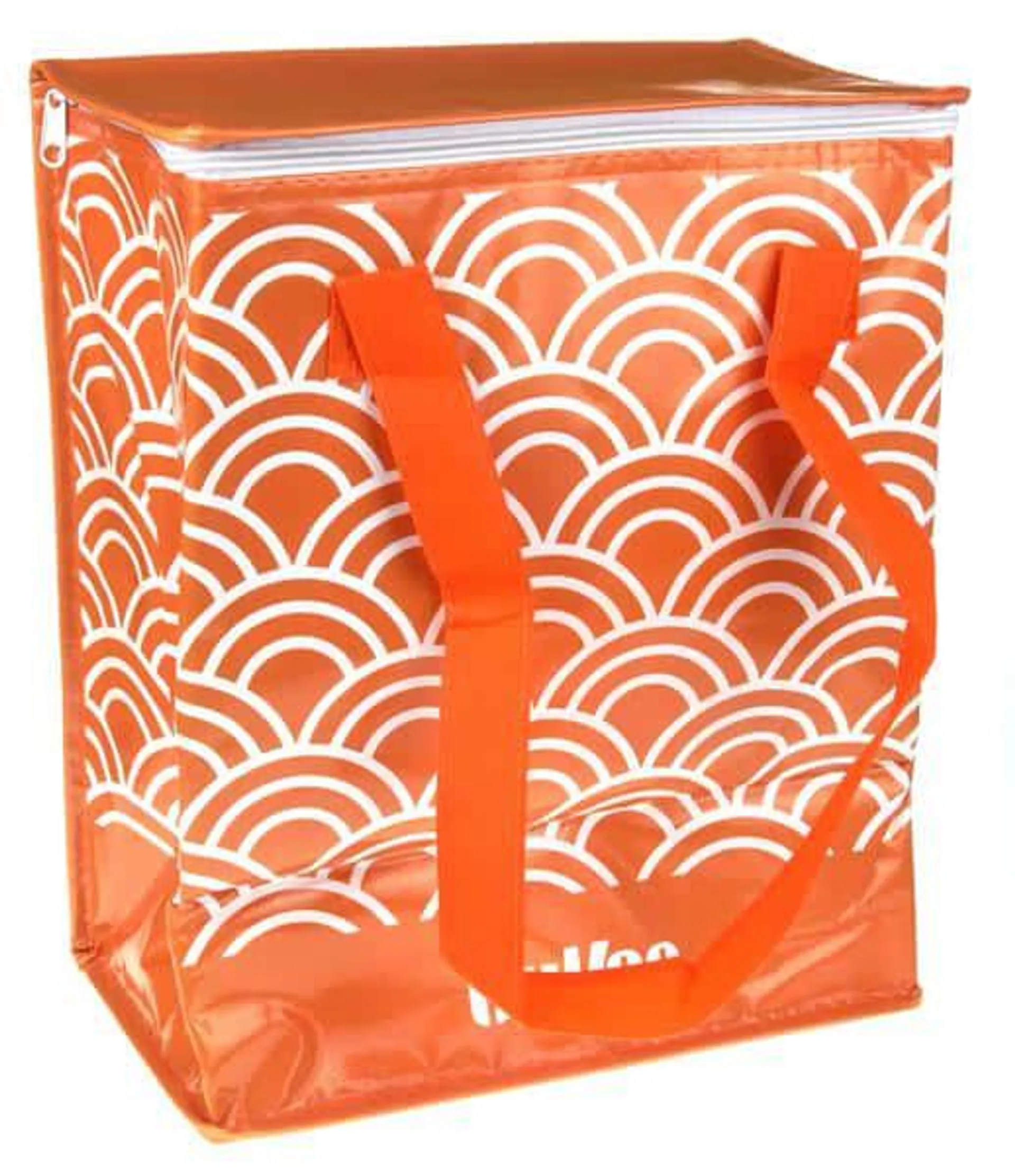 Hy-Vee Orange & White Thermal Bag