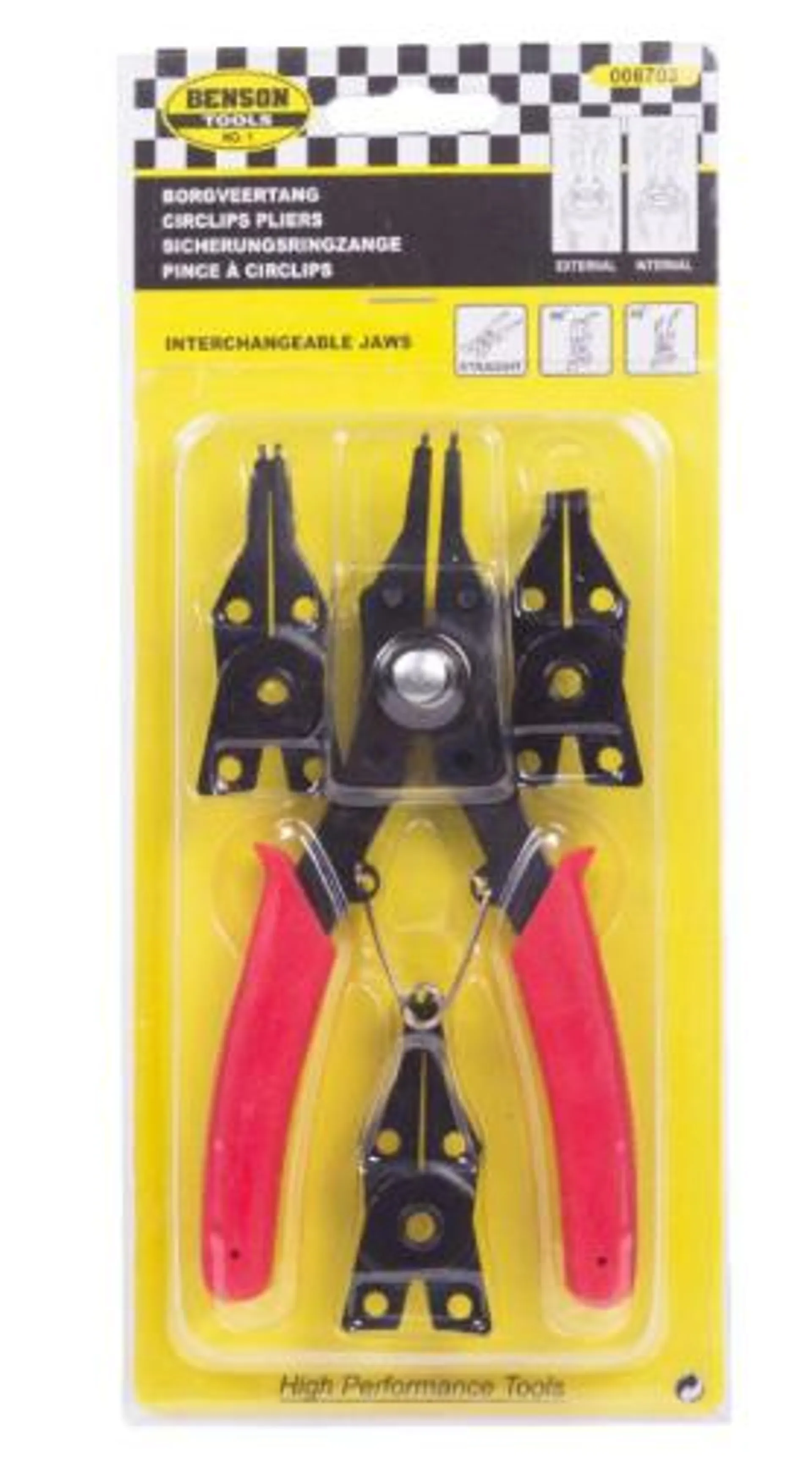 Circlips pliers 4 pce