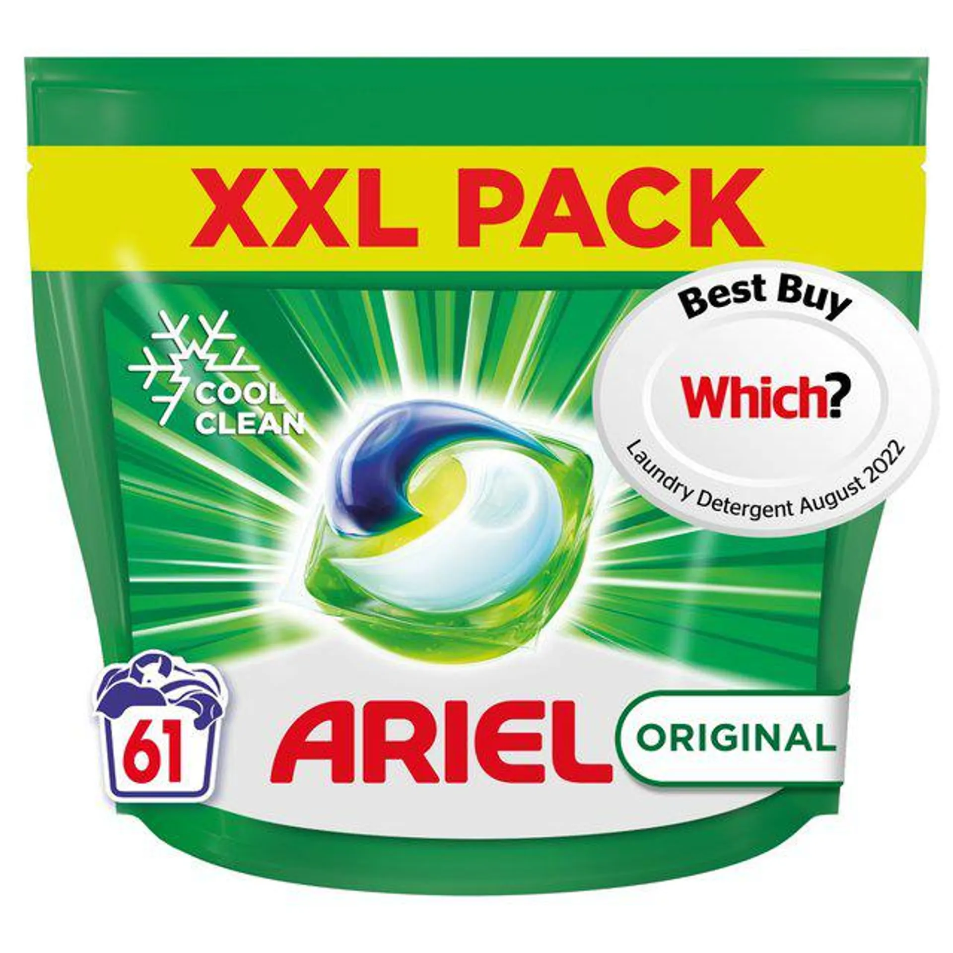 Ariel All in1 Pods Washing Capsules Original 61 61 per pack