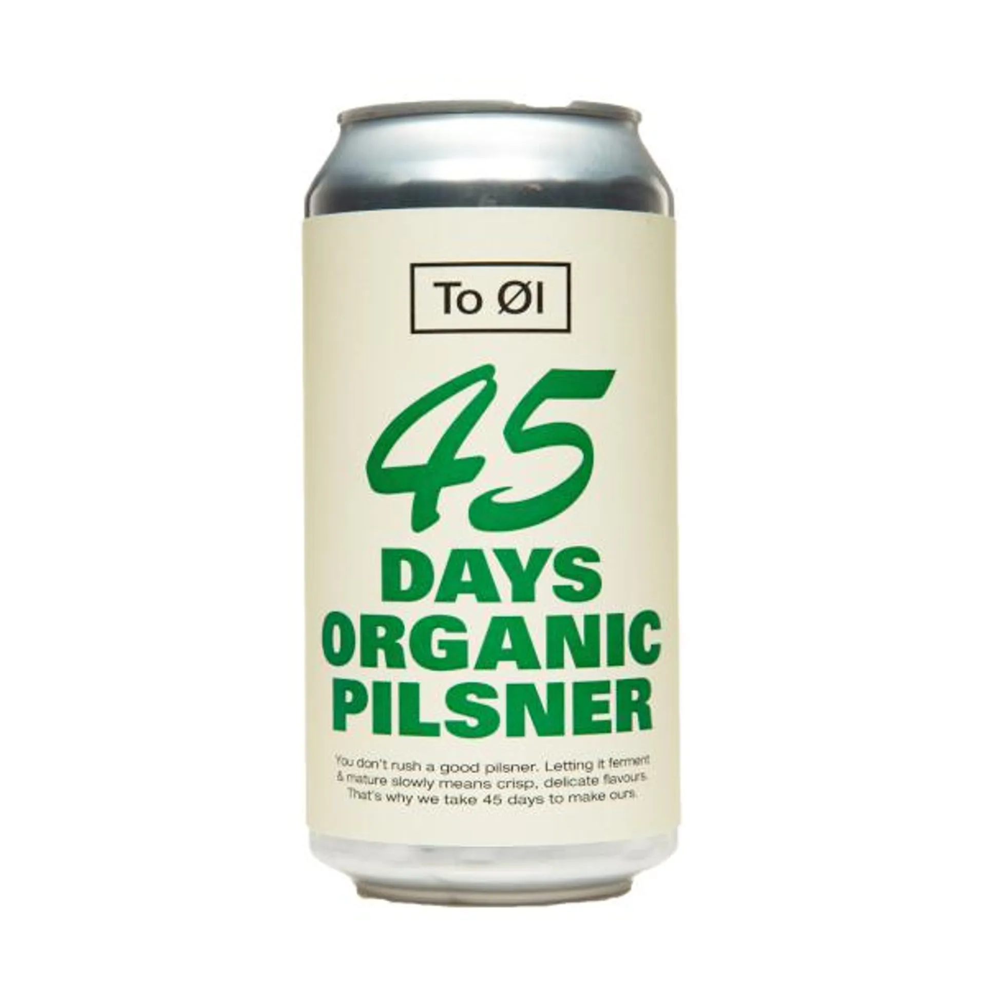 To Ol City 45 Days Organic Pilsner 44cl Can