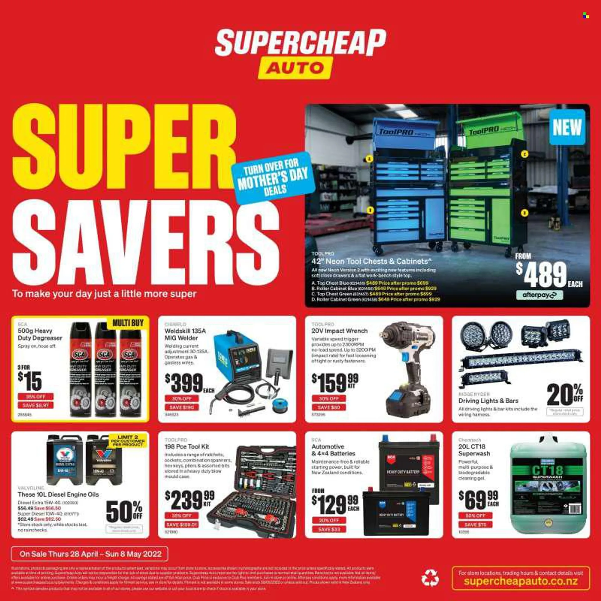 SuperCheap Auto mailer - 28.04.2022 - 08.05.2022. - 28 April 8 May 2022 - Page 18