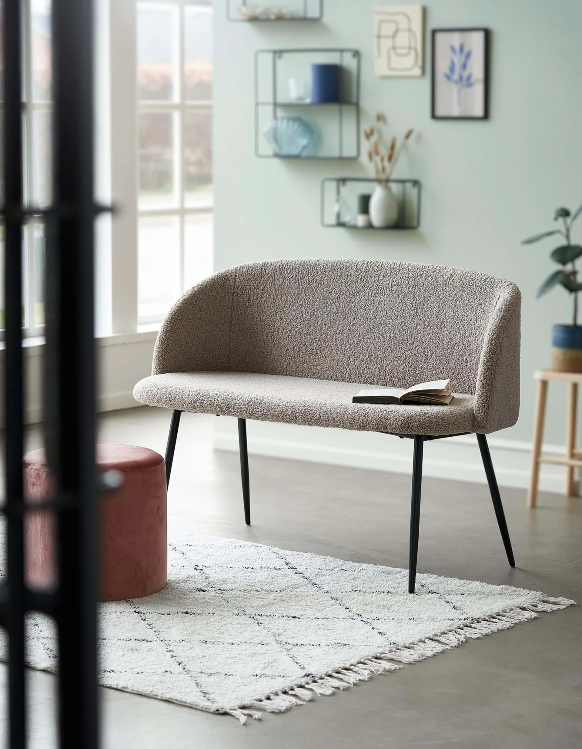 Rug Cotton. 190 x 135 cm.