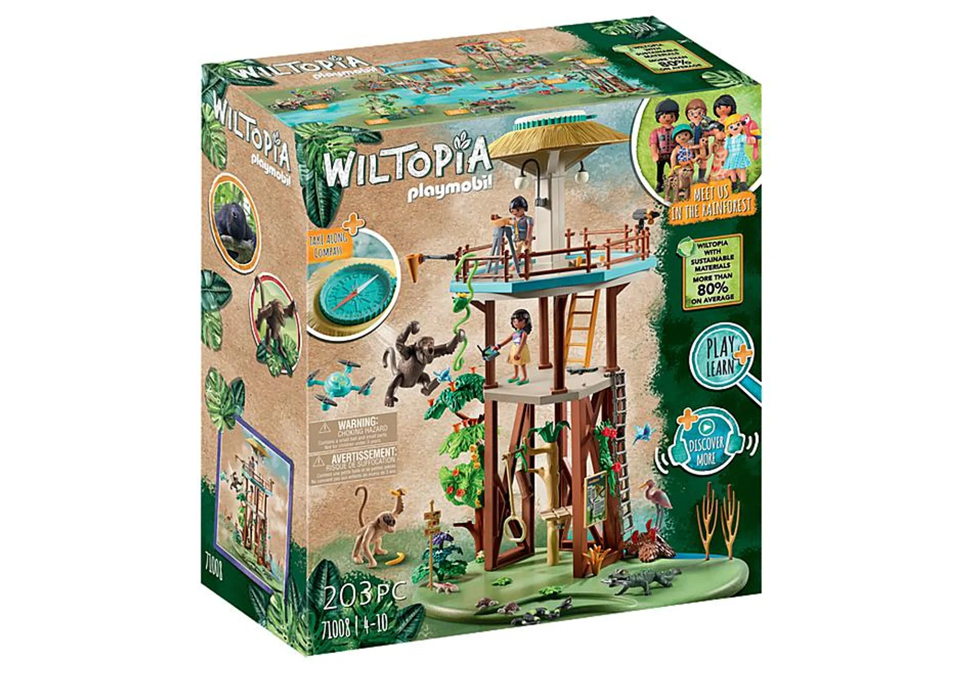 Wiltopia - Research Tower with Compass