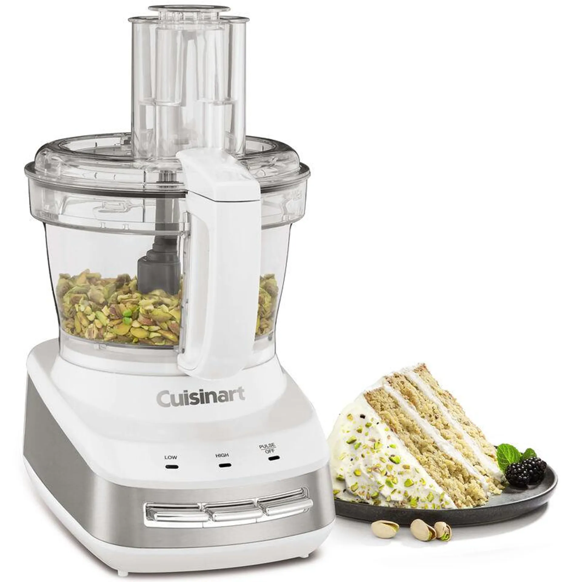 Cuisinart Core Custom 10-Cup Food Processor - White & Stainless