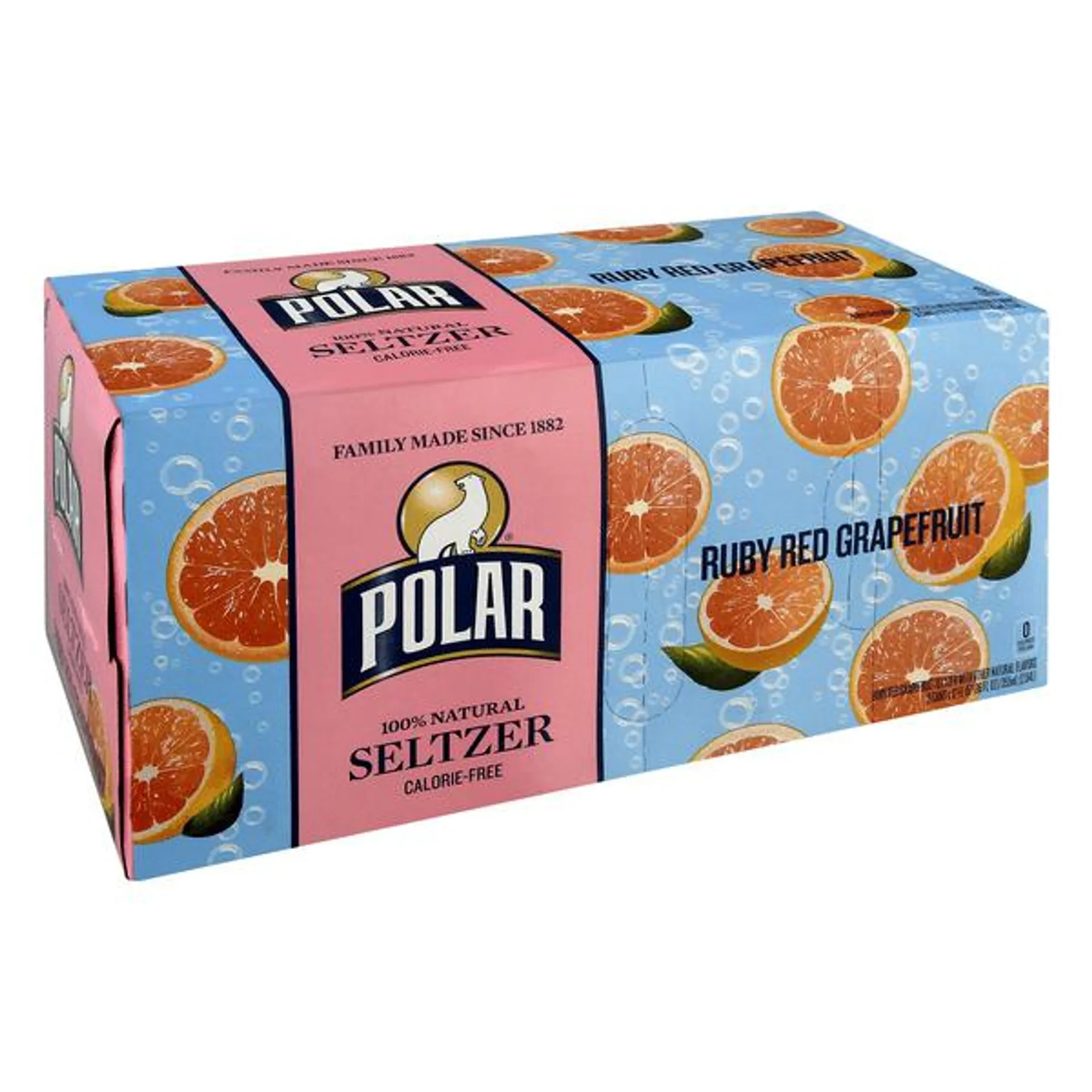 Polar Seltzer, Ruby Red Grapefruit 8Pk