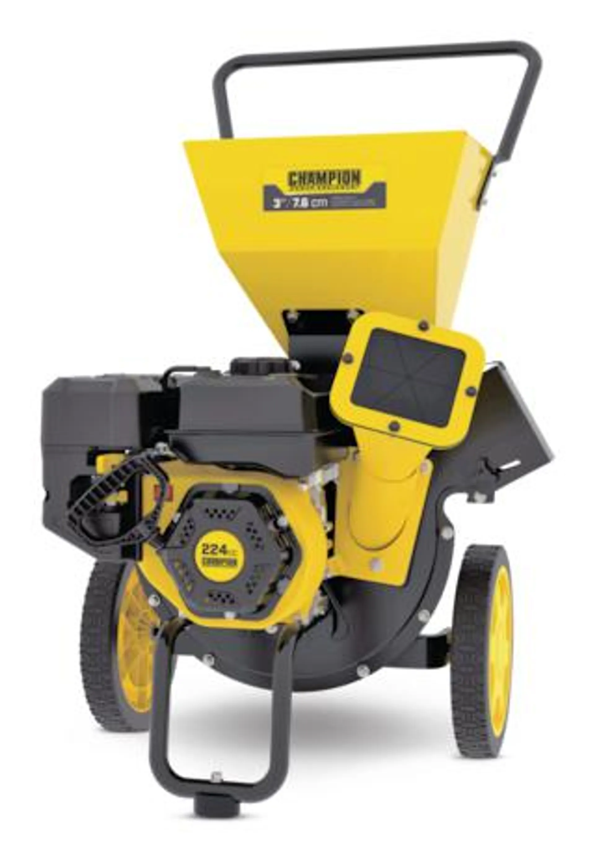 Champion 100472 3-in 224cc Gas-Powered Cordless Shredder/Chipper