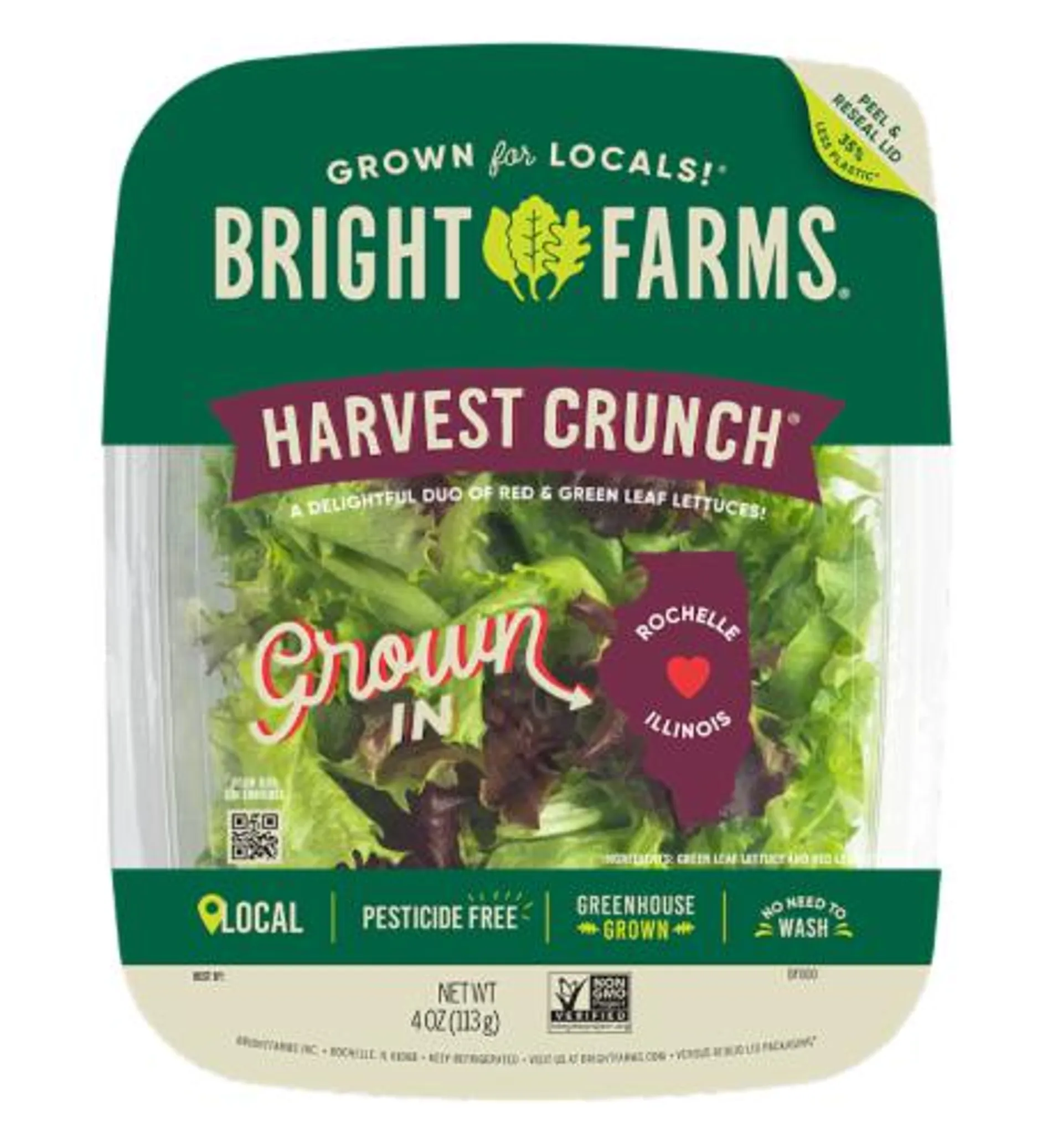 Bright Farms Harvest Crunch Lettuce Blend