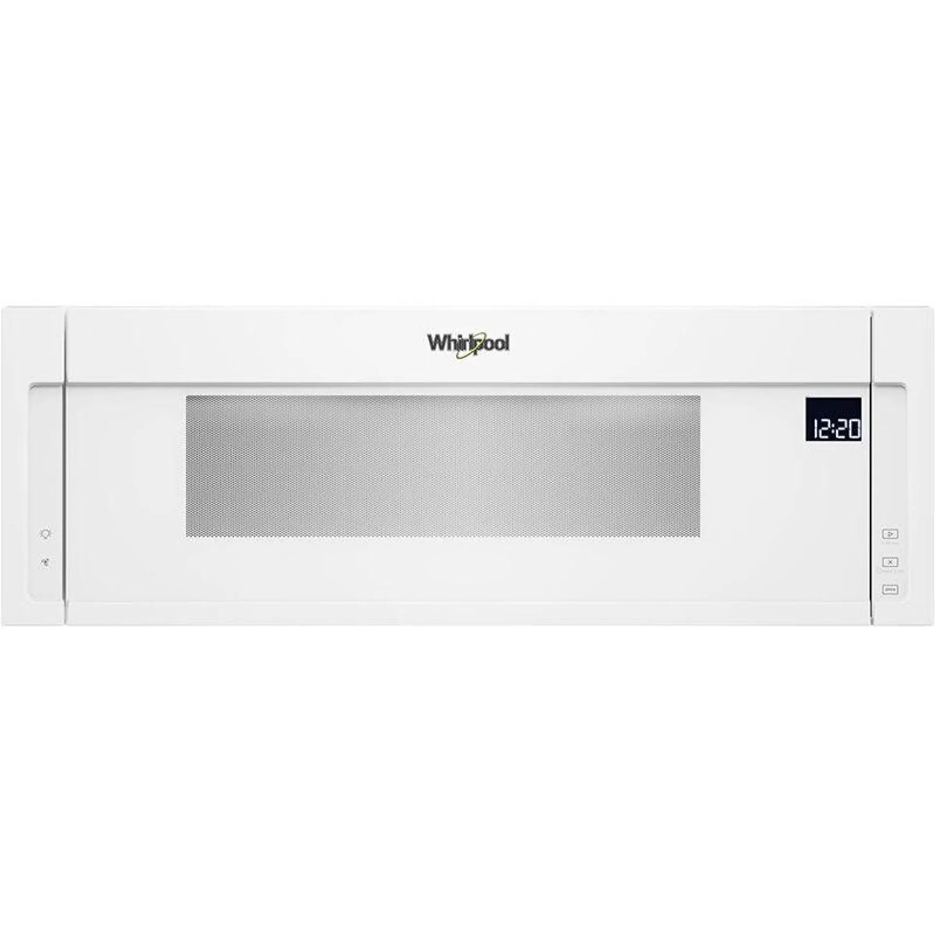 Whirlpool 30" 1.1 Cu. Ft. Over-the-Range Microwave with 10 Power Levels, 400 CFM & Sensor Cooking Controls - White