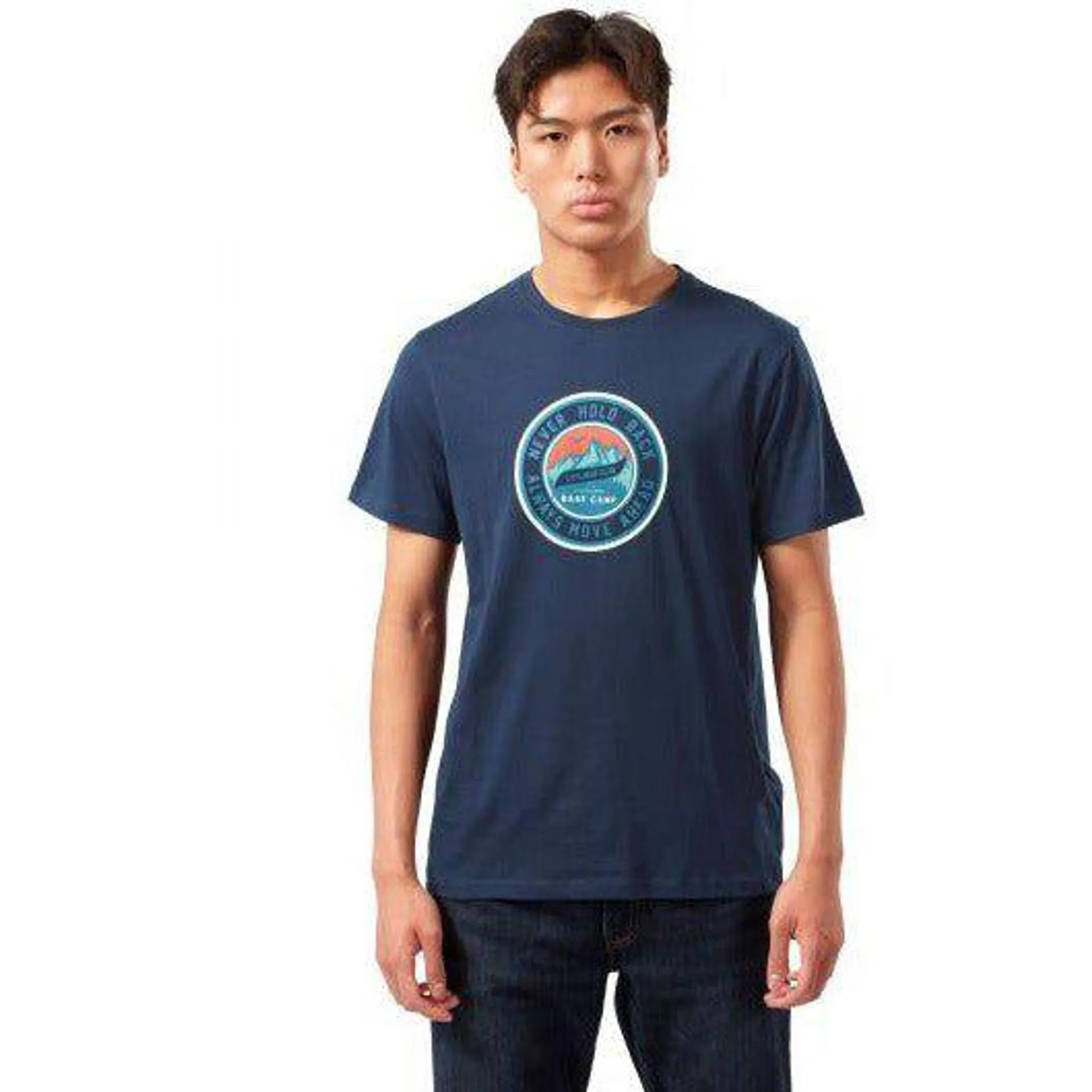 Craghoppers Mightie Short Sleeved T-Shirt - Blue Navy Circle