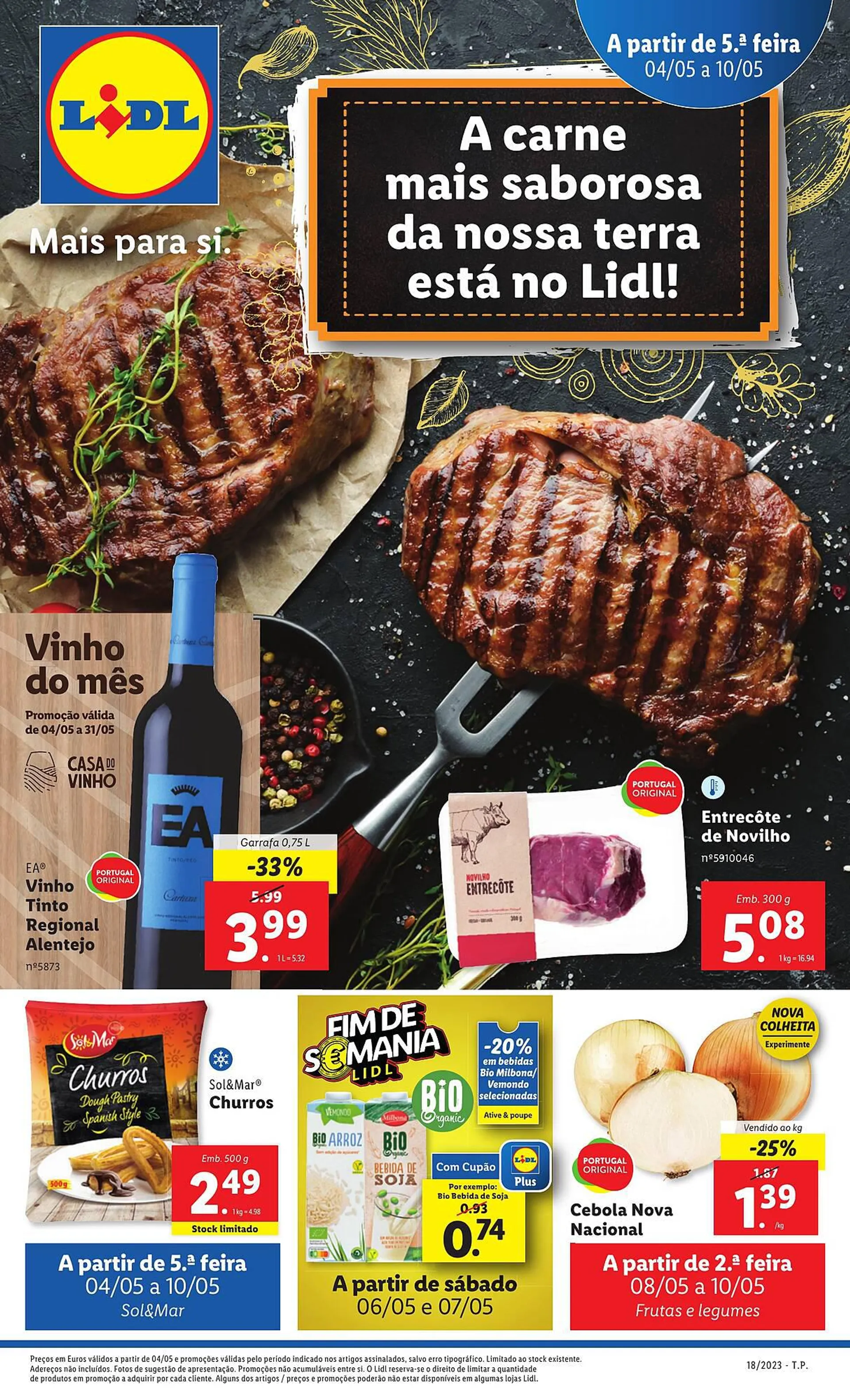 Folheto Lidl  Válido até 10/05