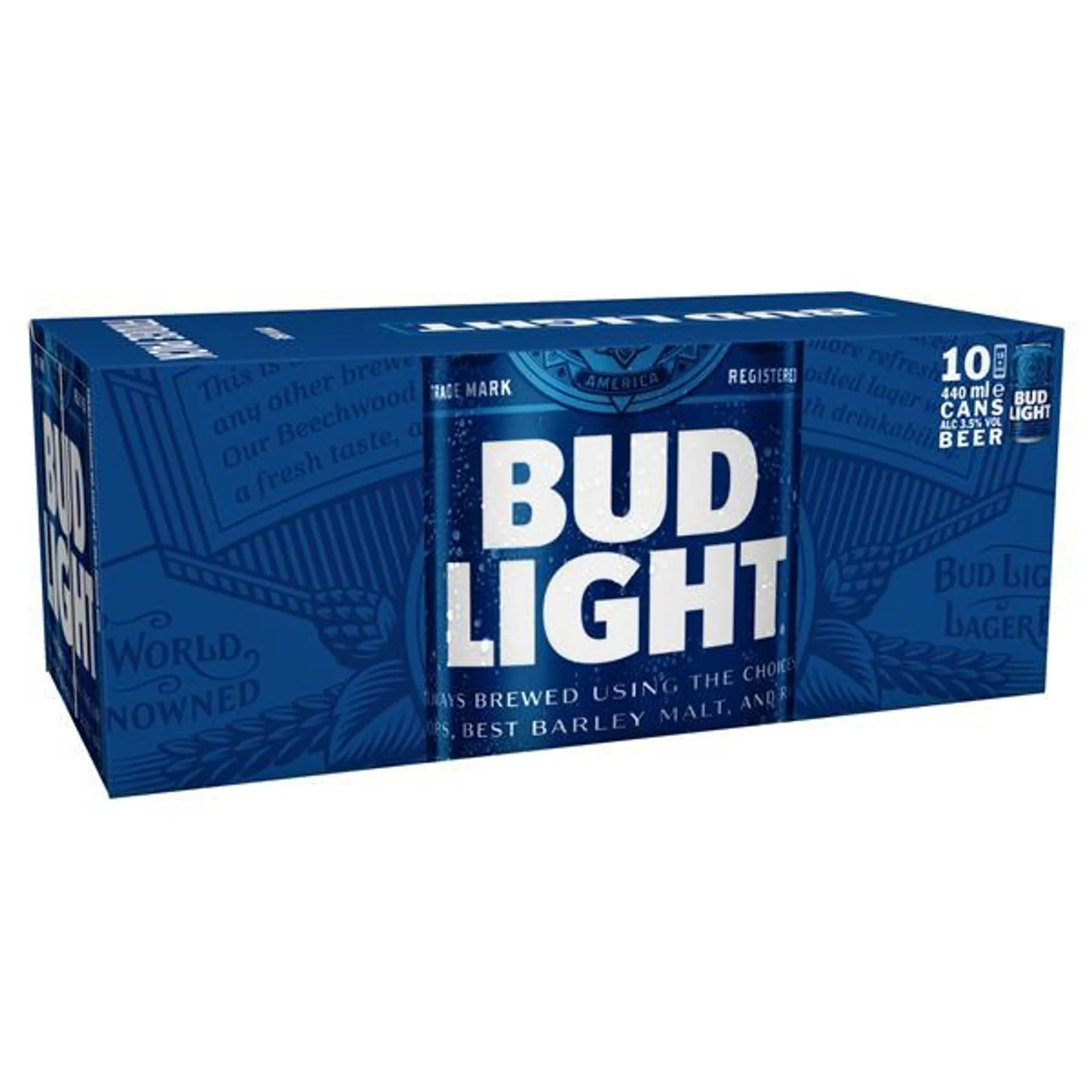 Lager Beer Cans Fridge Pack 10 x 440ml
