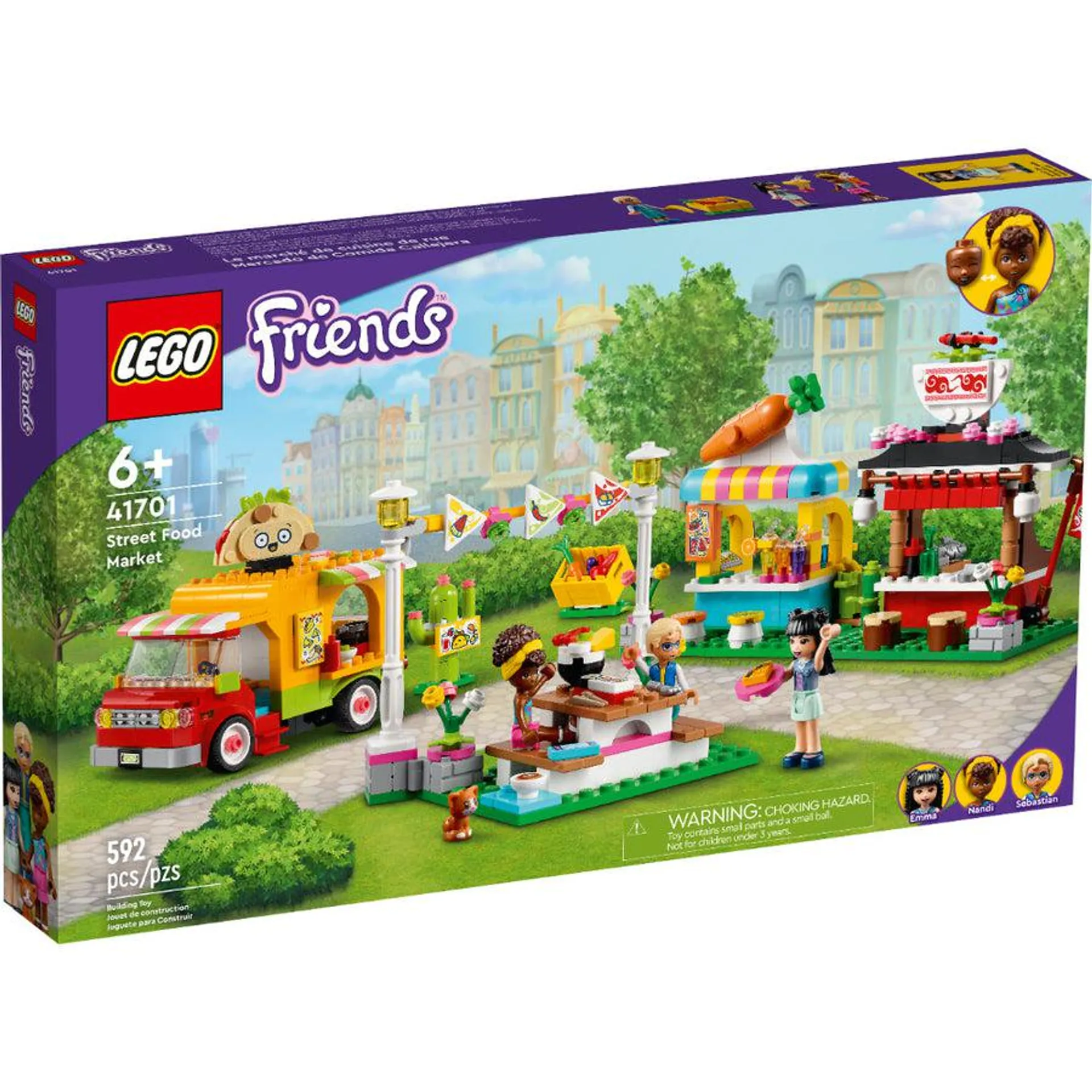 LEGO® Friends Mercado De Comida Callejera