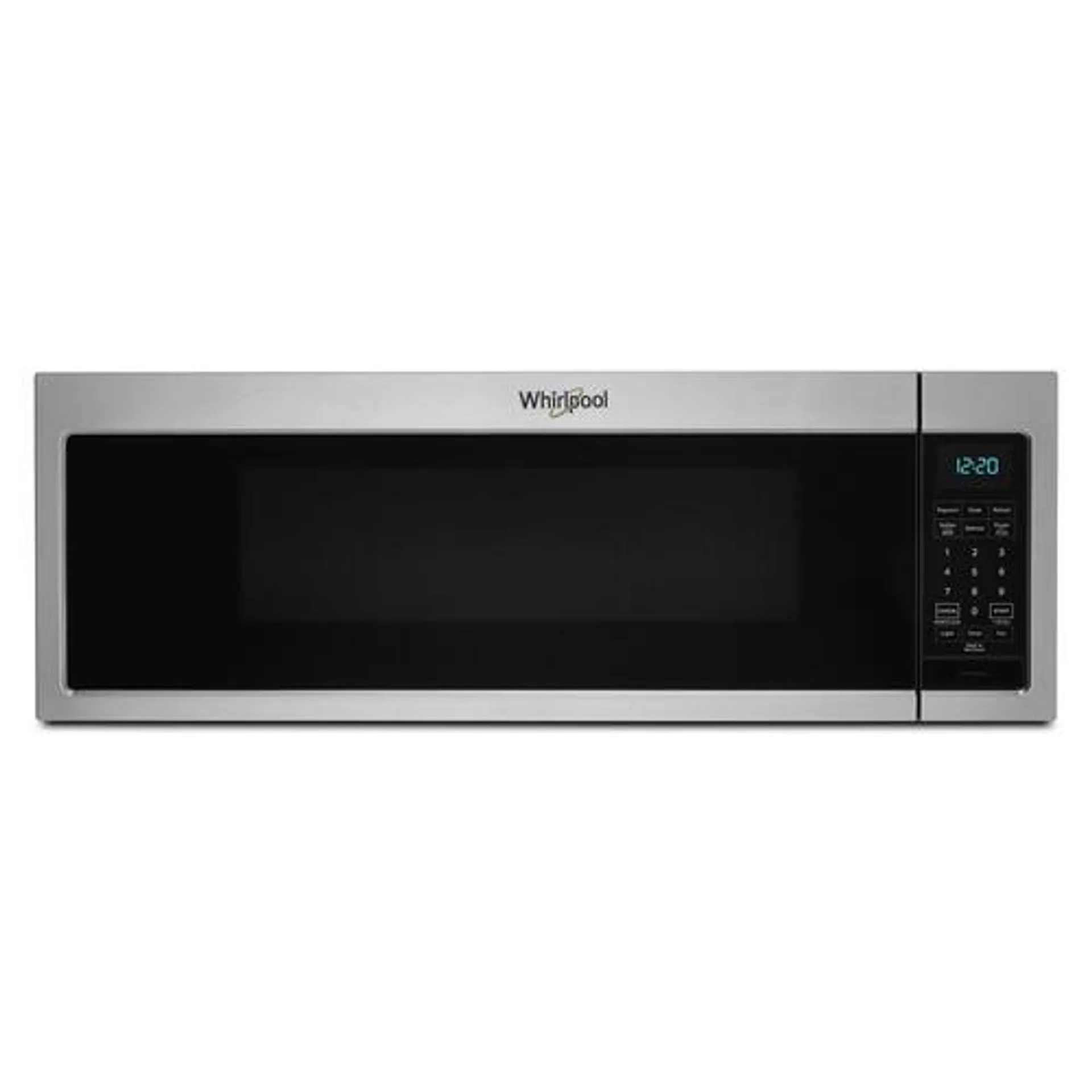 Whirlpool® 1.1 cu.ft. Stainless Steel Low Profile Over-the-Range Microwave