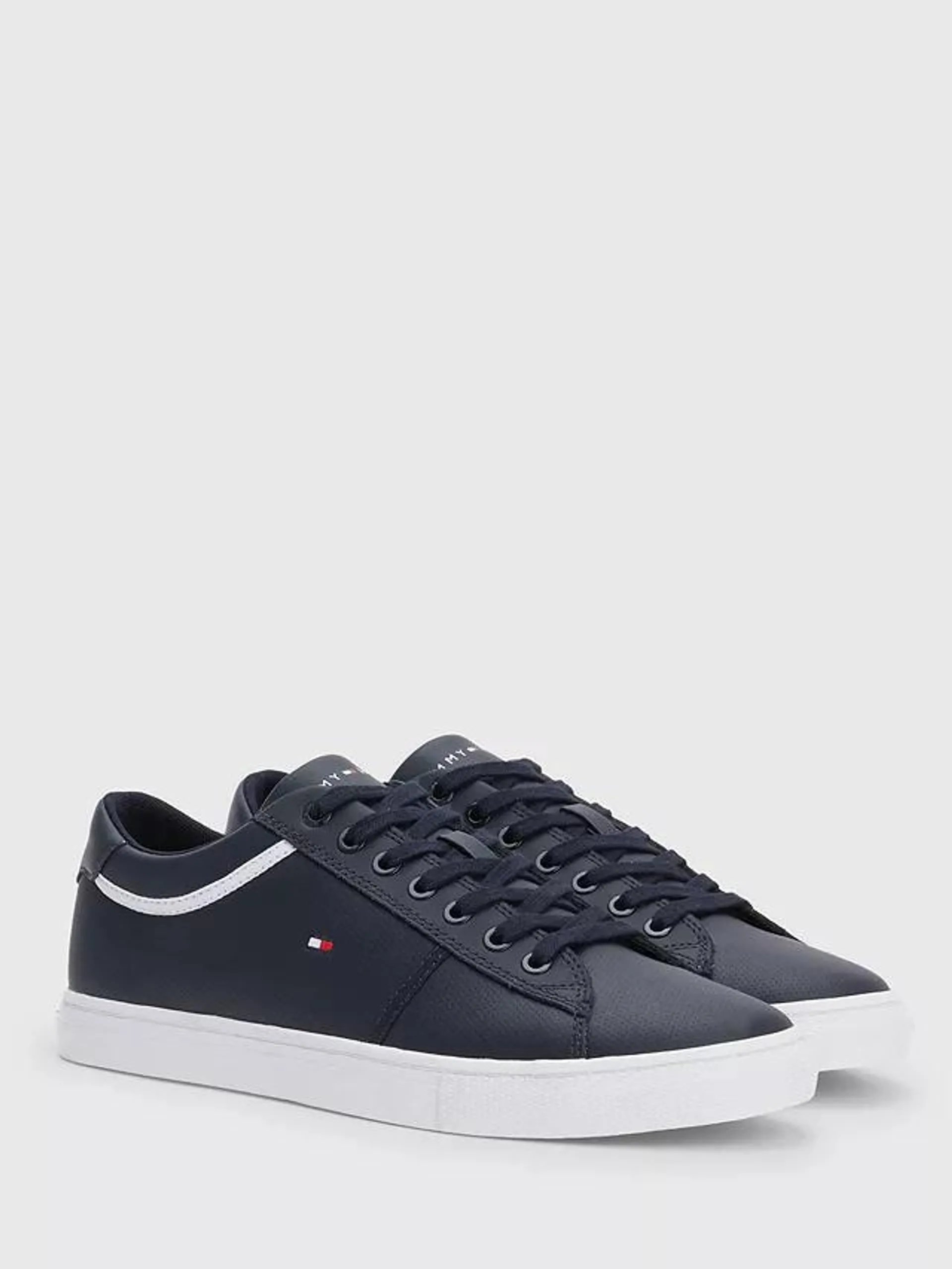 Tommy Hilfiger Iconic Leather Trainers, Desert Sky