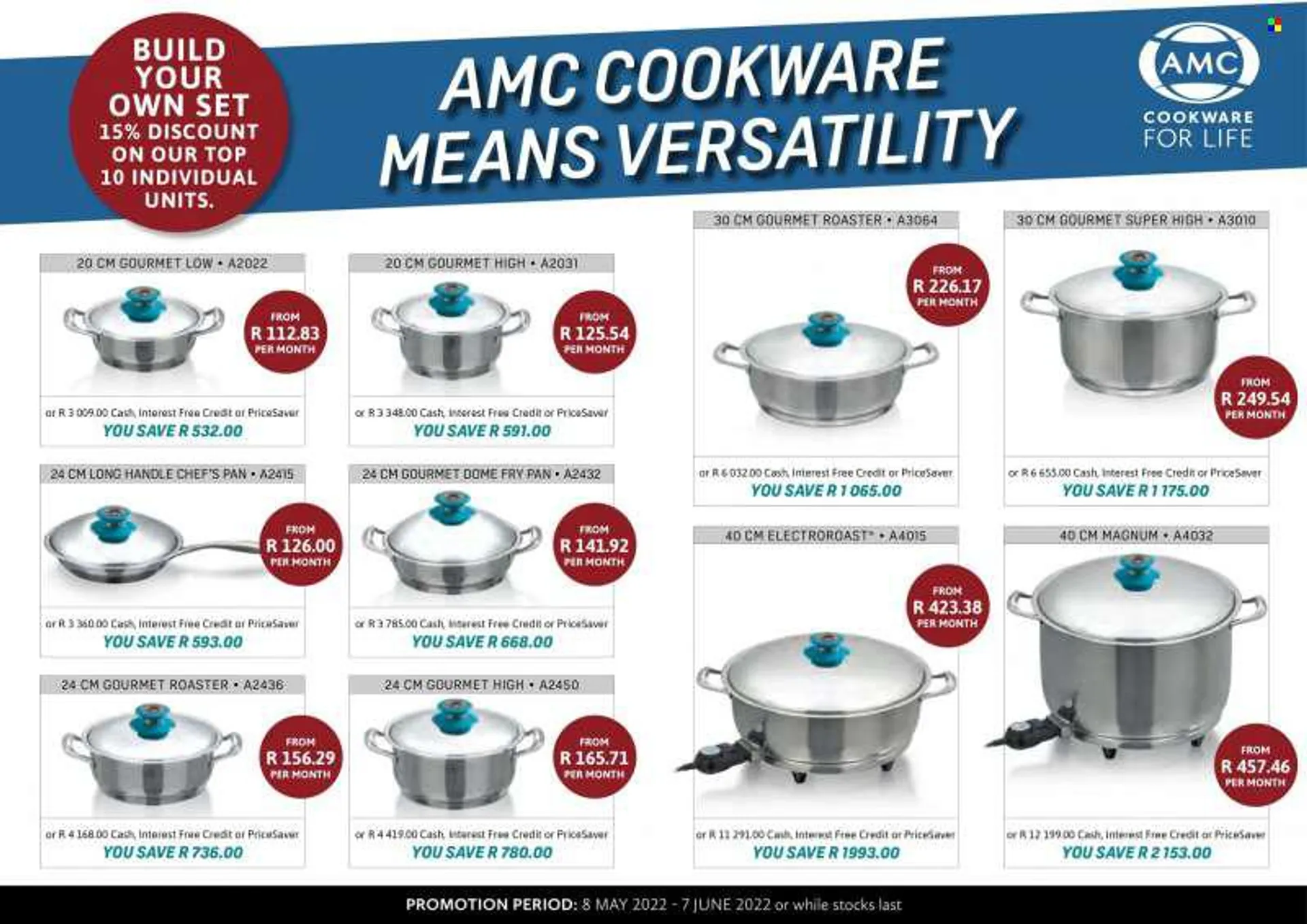 AMC Cookware catalogue  - 08/05/2022 - 07/06/2022. - 8 May 7 June 2022 - Page 3