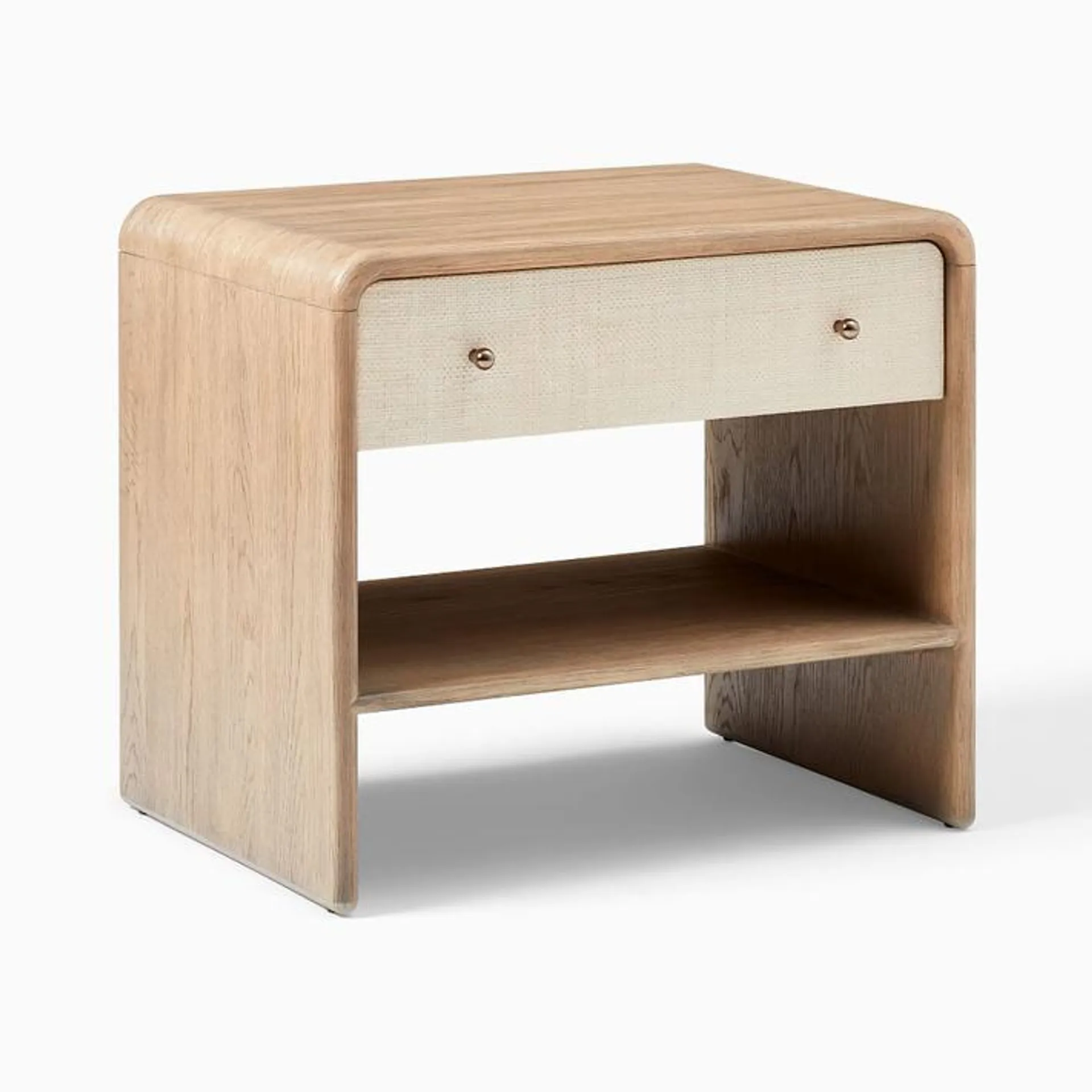 Modern Waterfall Nightstand (26")