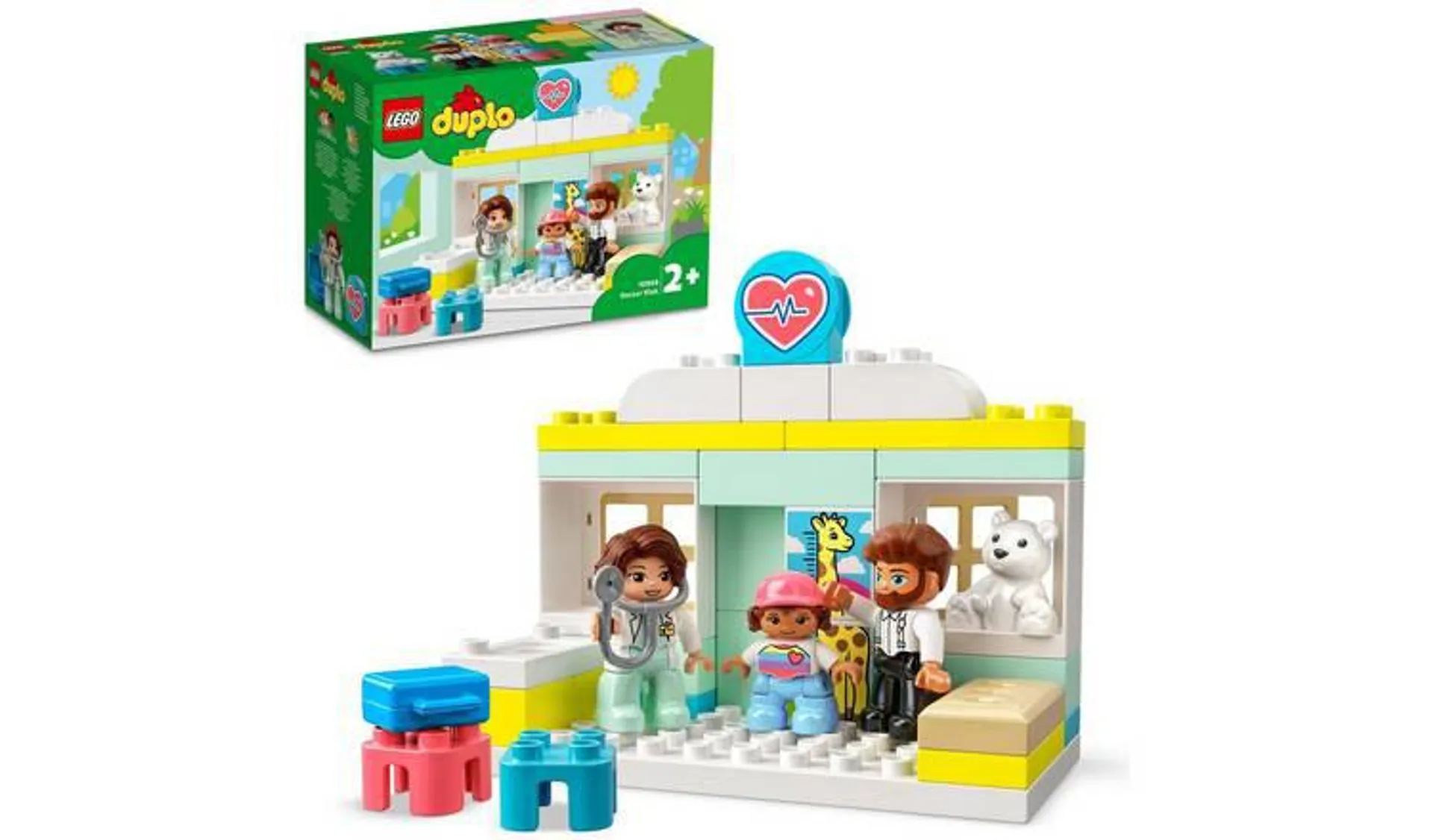 LEGO DUPLO Doctor Visit Toddler Toy Clinic Playset 10968