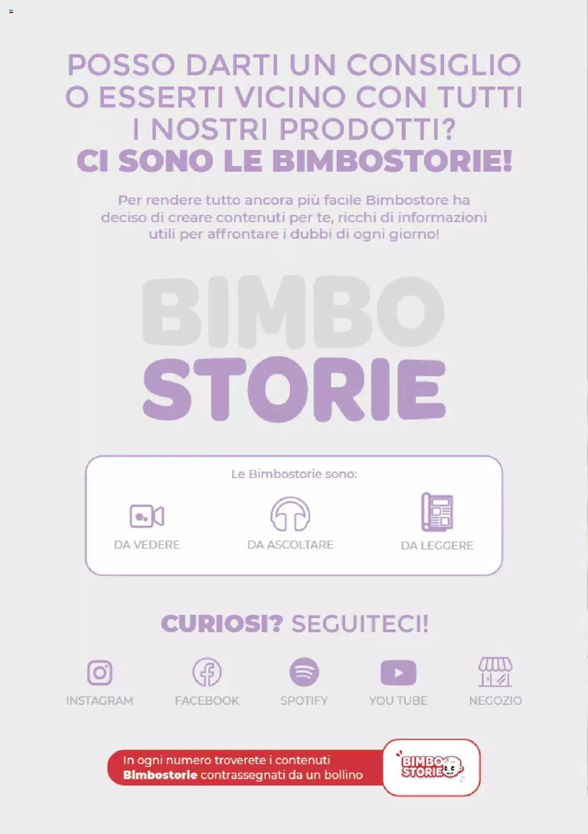 Bimbo store - Catalogo Bimbostorie da 1 giugno a 31 dicembre di 2022 - Pagina del volantino 4