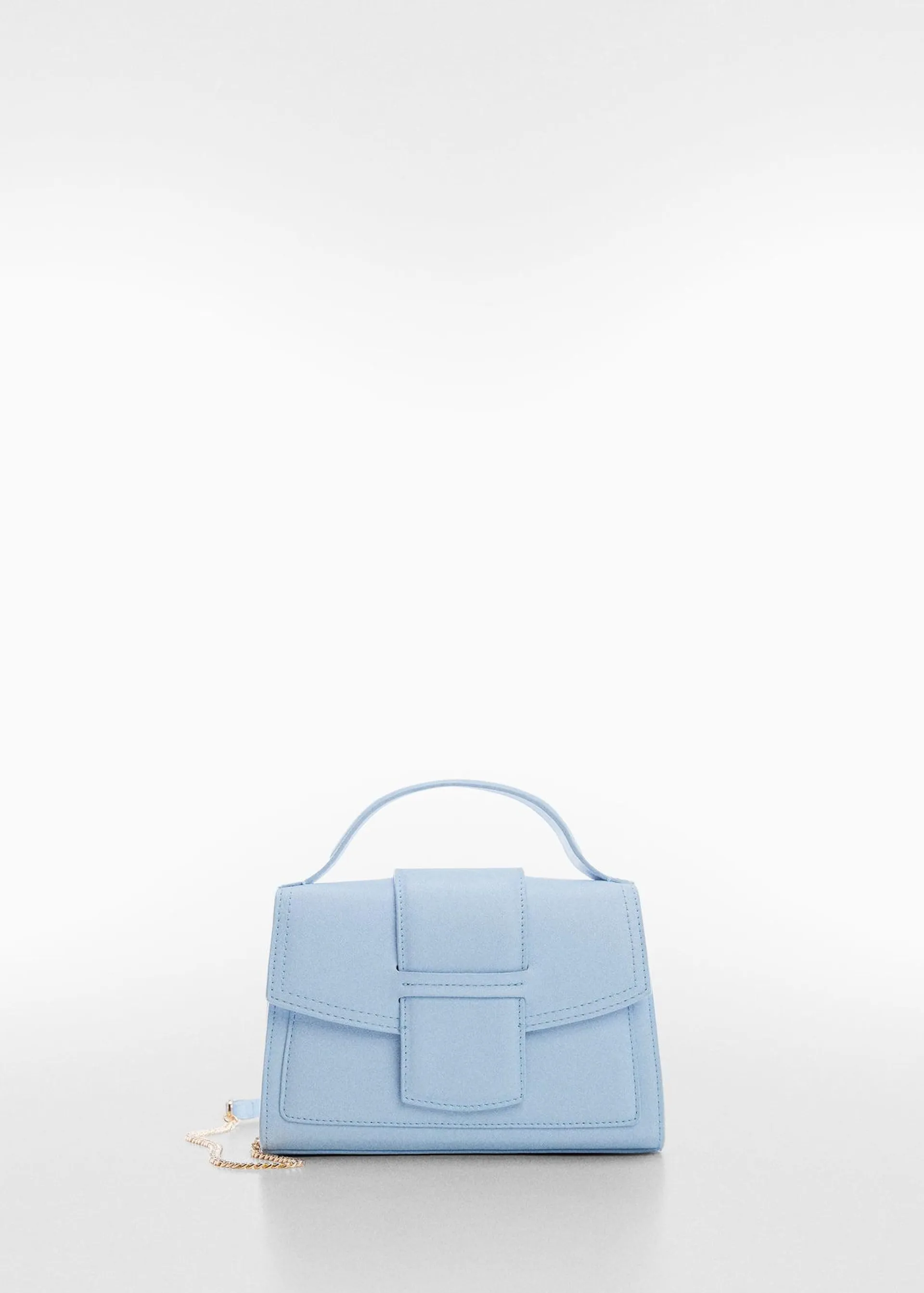 Flap chain bag