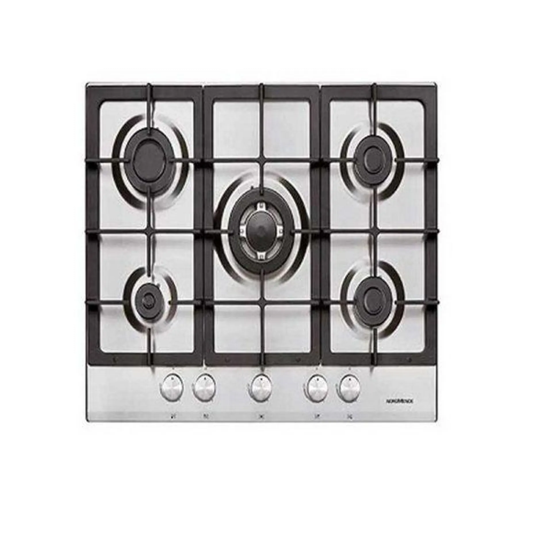 Nordmende 70CM Gas Hob – Stainless Steel