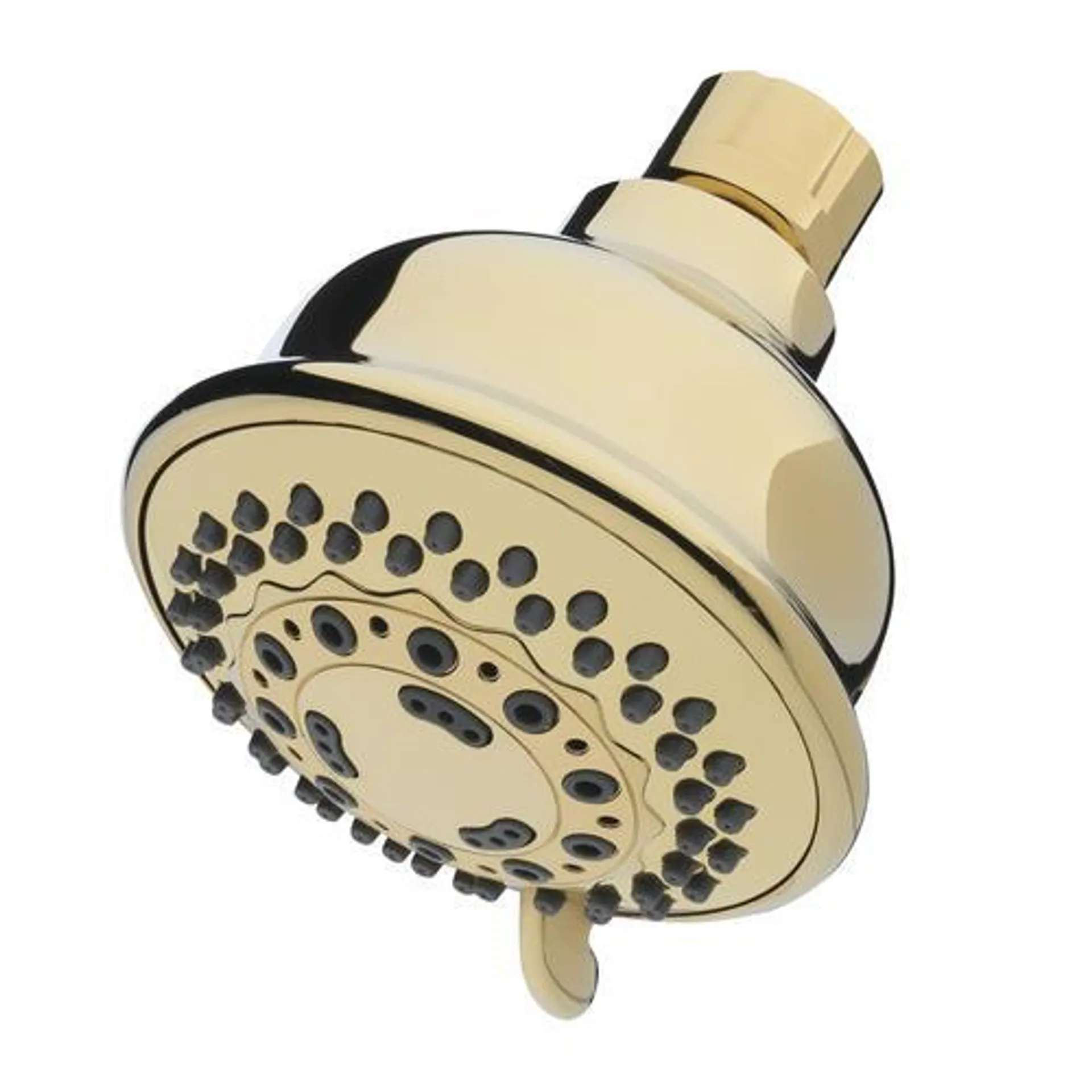 Plumb Works® Polished Brass 6-Spray Setting Handheld Showerhead