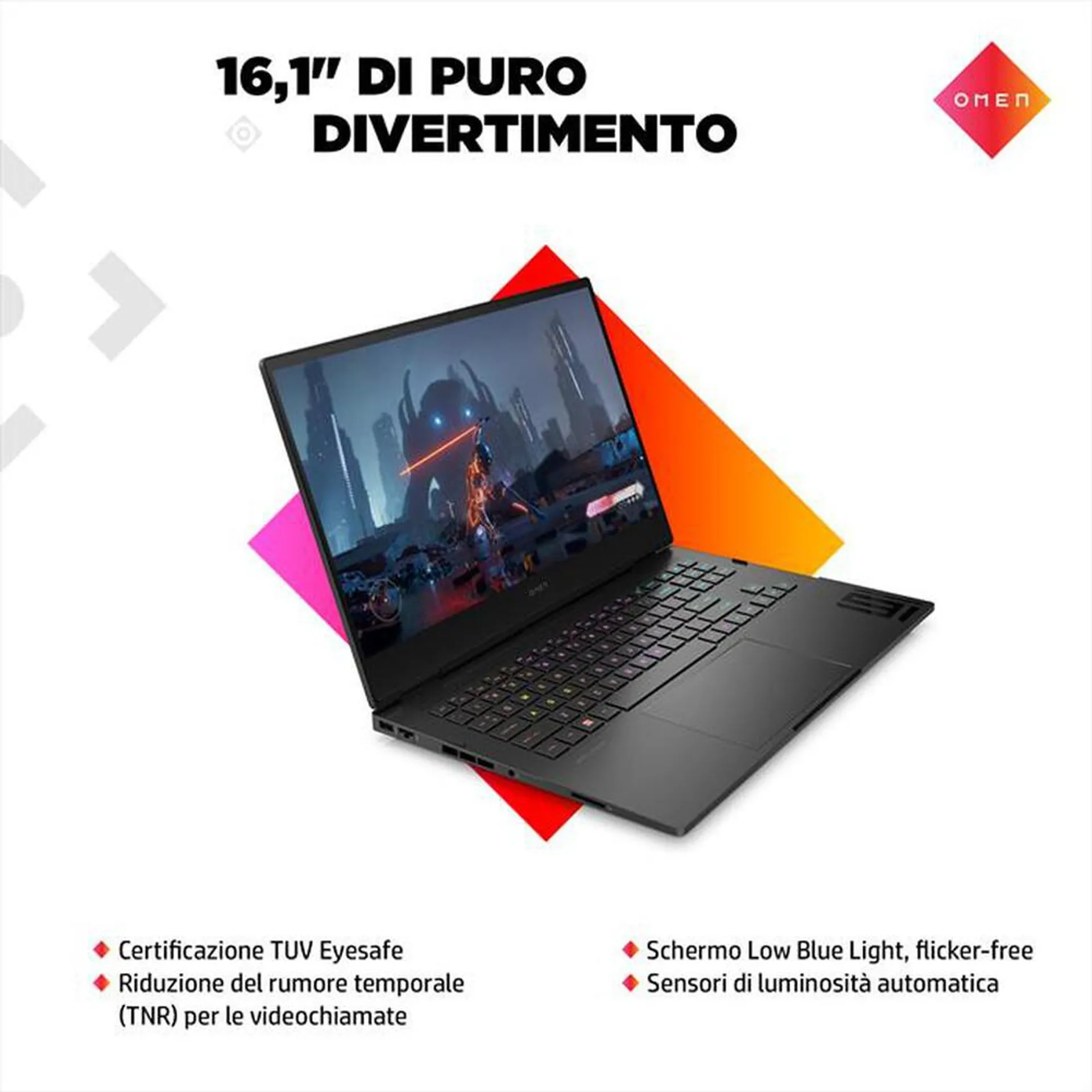 HP - Notebook OMEN 16-K0006NL-Shadow Black