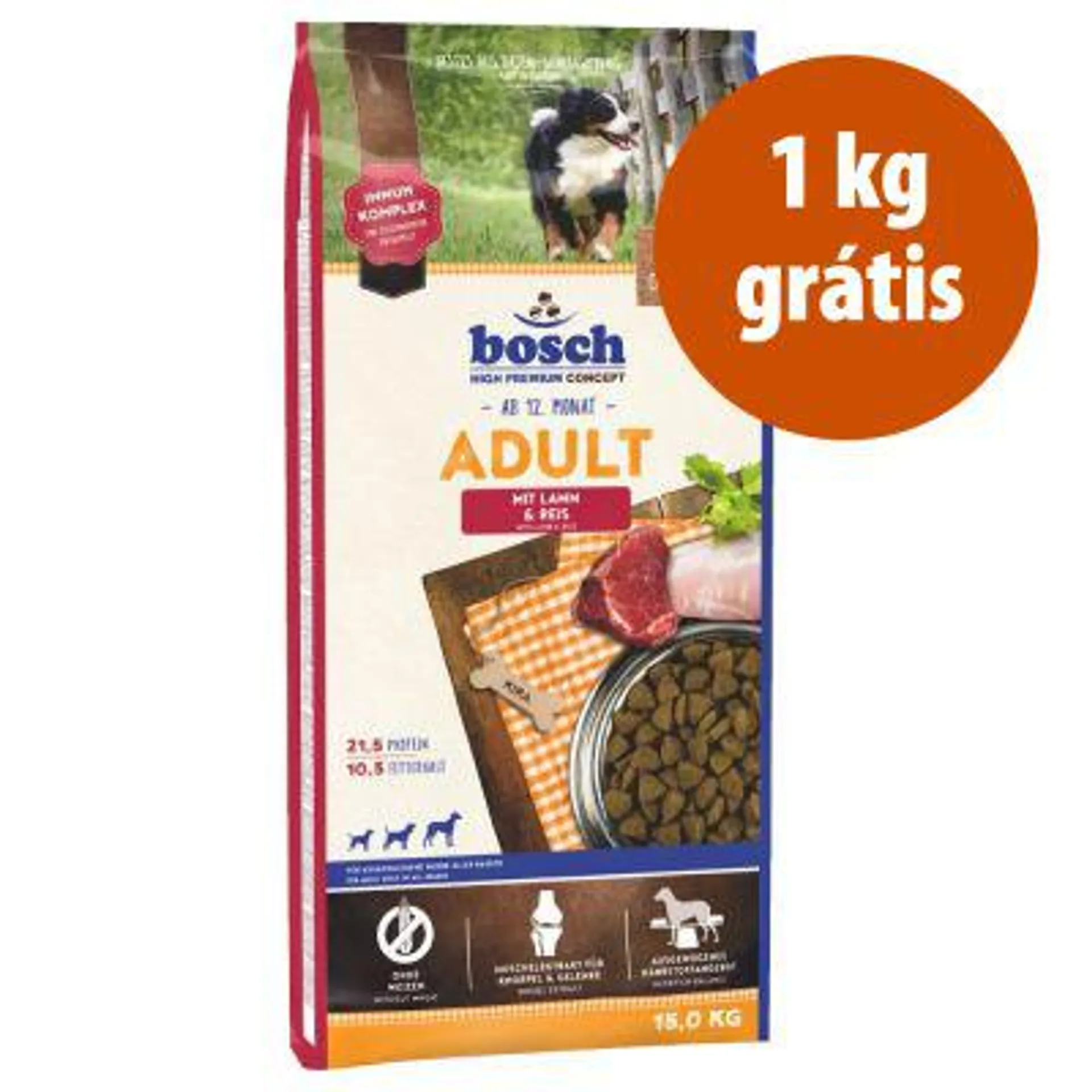 Bosch 15 kg em promoção: 14 kg + 1 kg grátis!