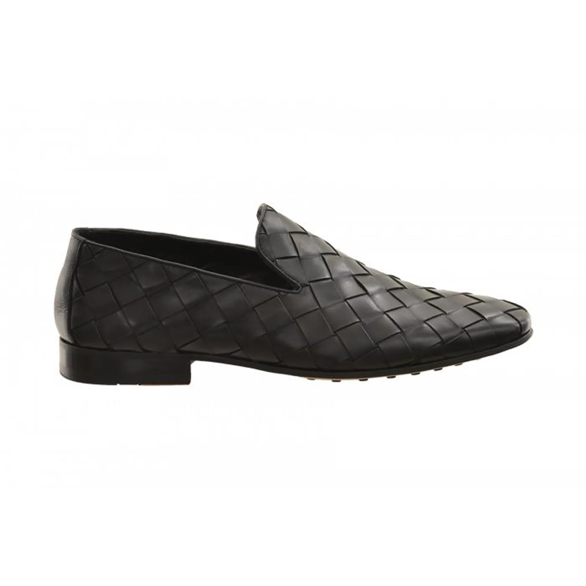 Tosoni Wide Weave Leather Slip-On
