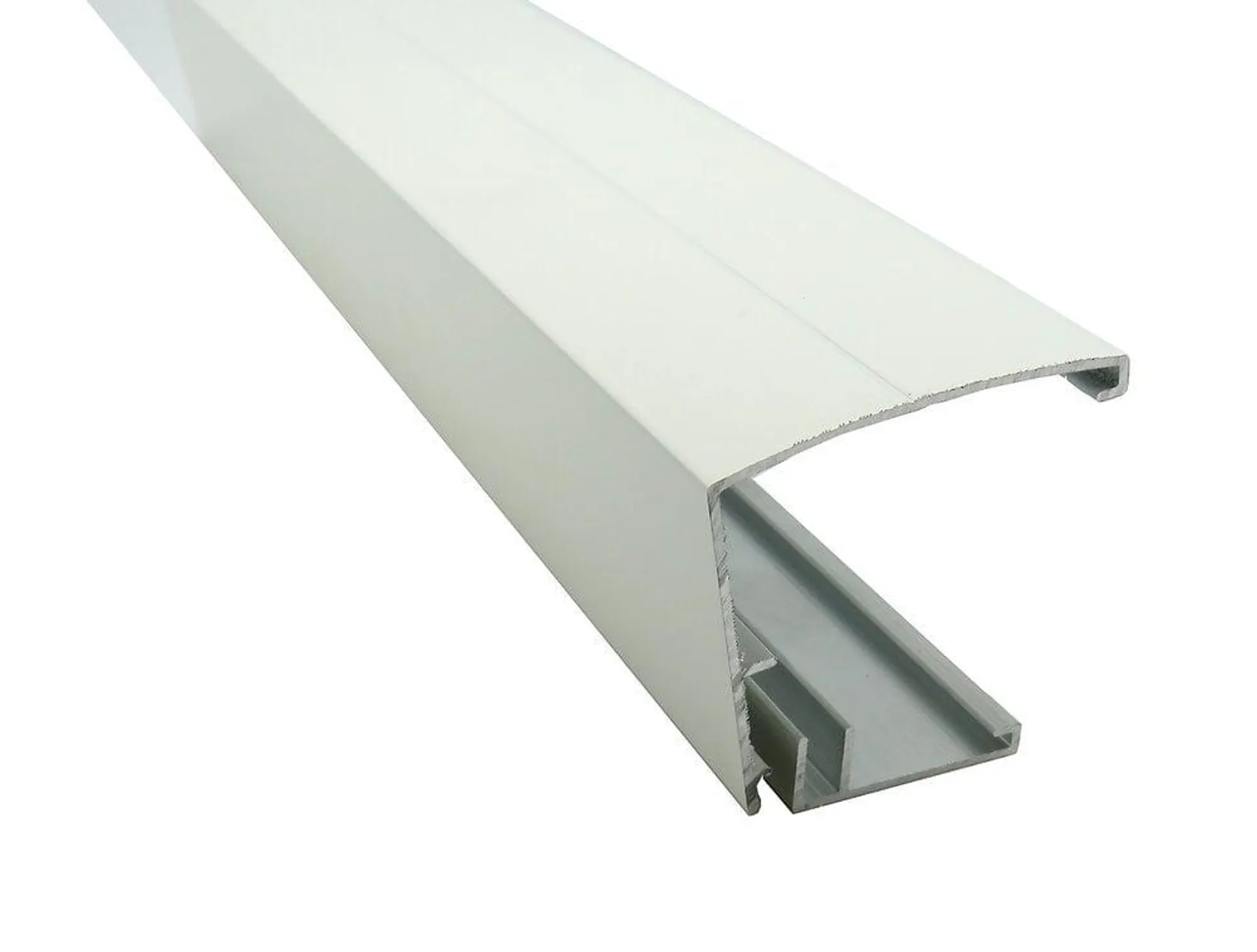 Profil vissable bordure - Blanc - 4m 16-32mm