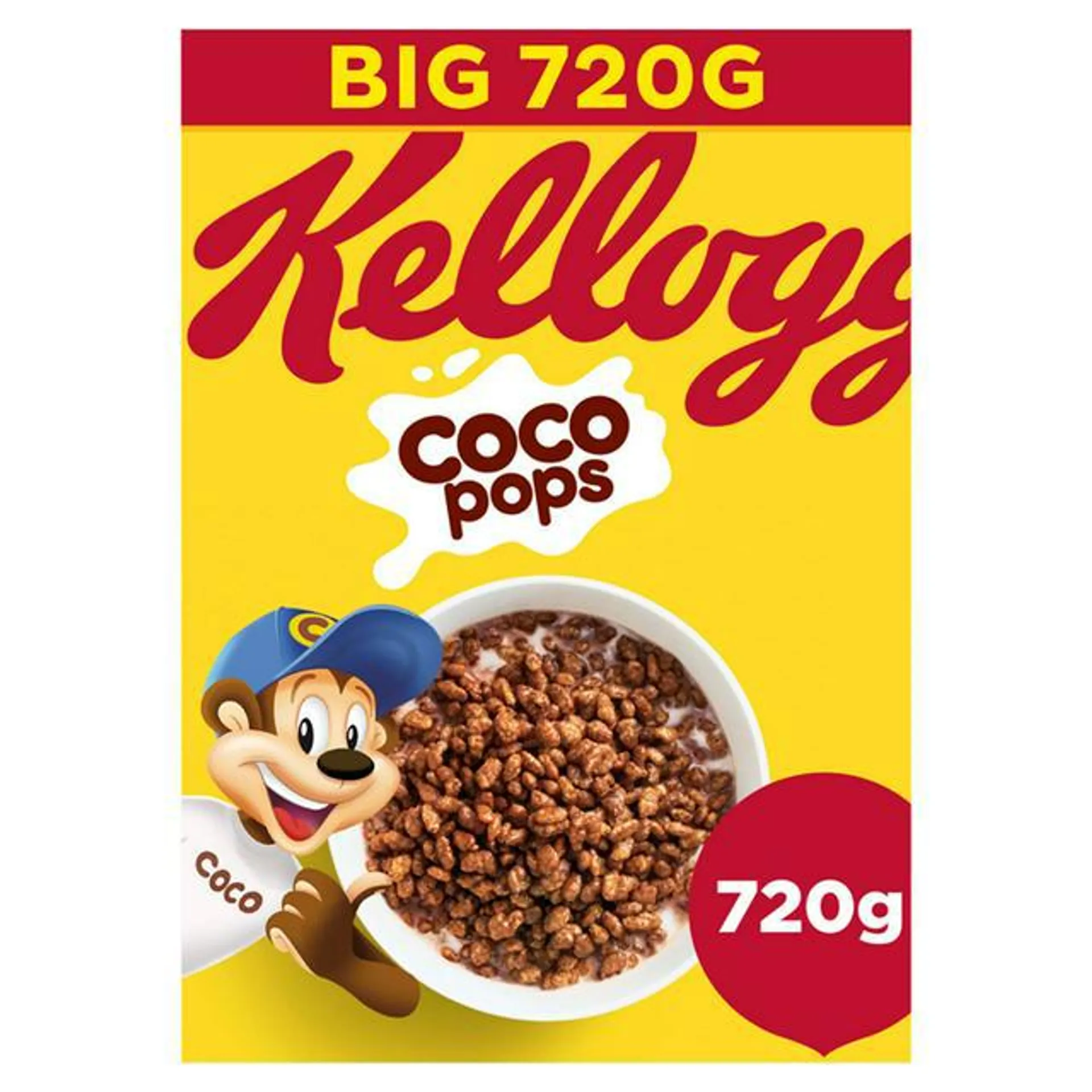 Kellogg's Coco Pops Breakfast Cereal 720g