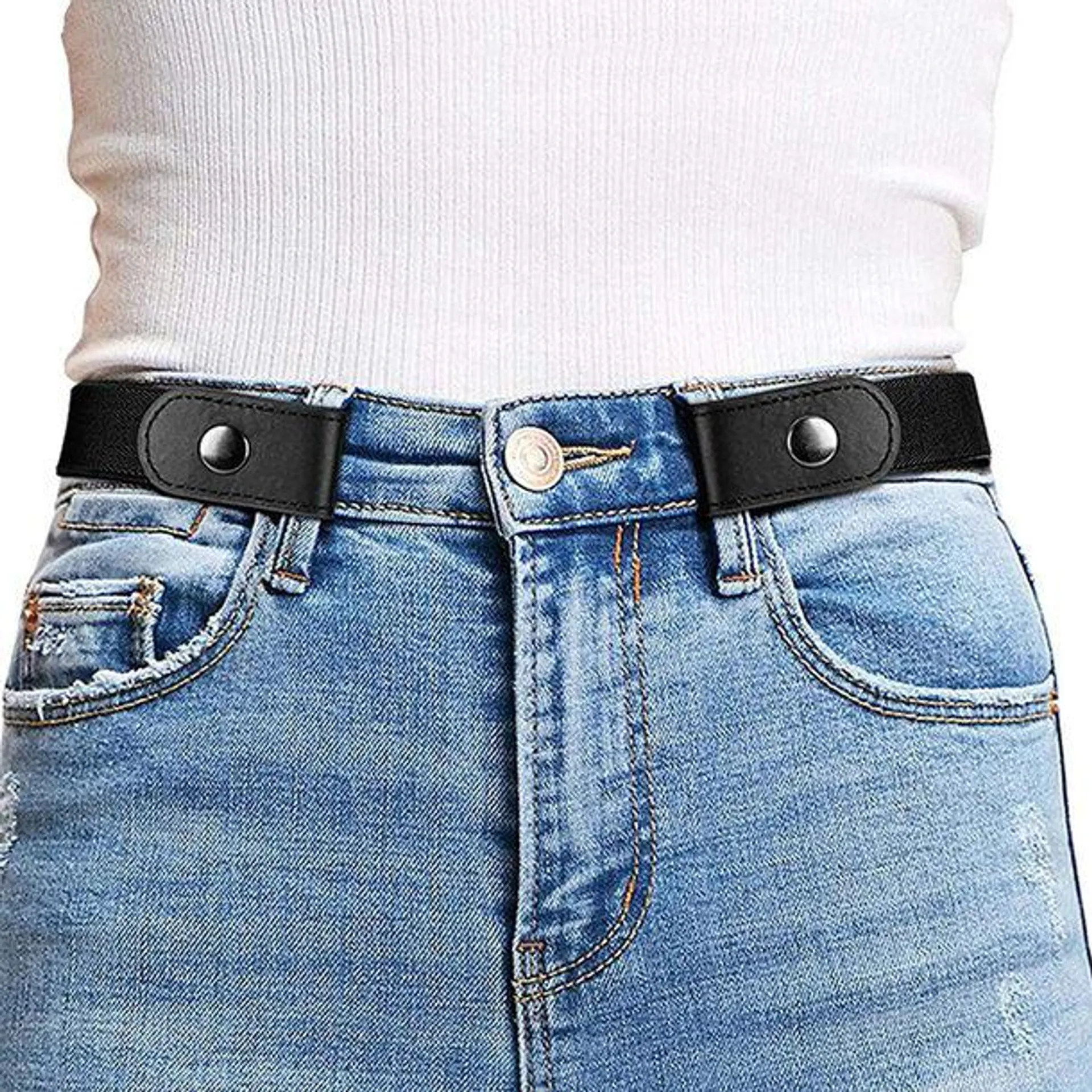 Buckle-Free Belts (Set of 3)