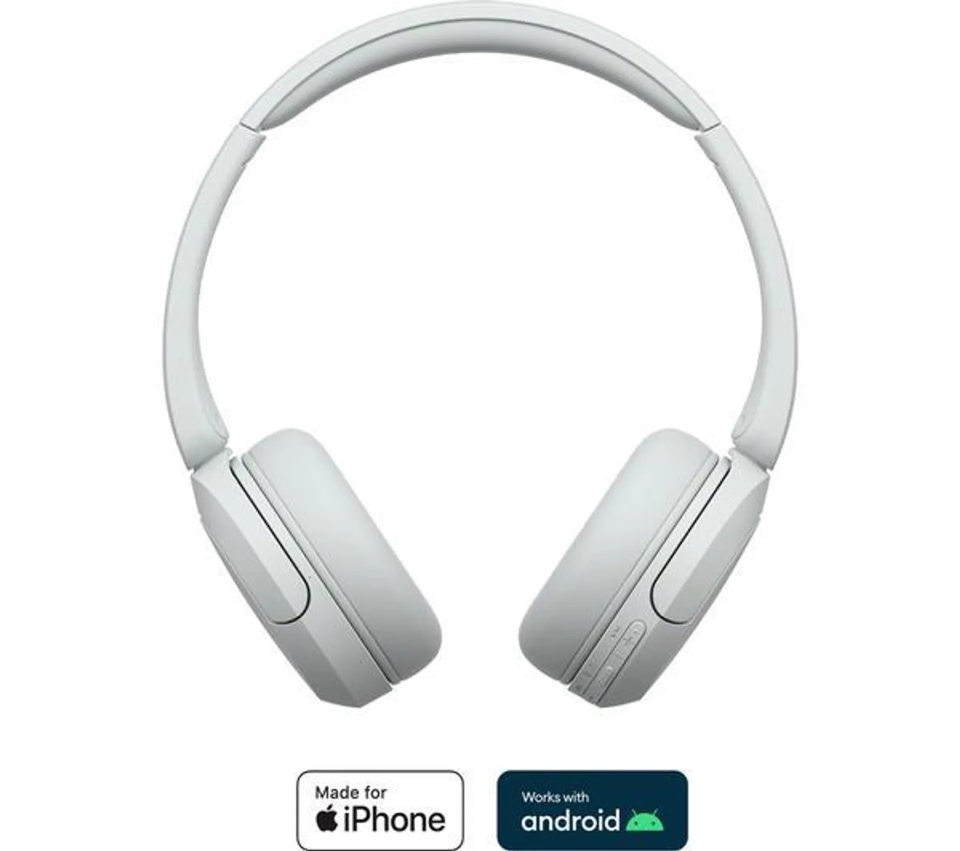 SONY WH-CH520W Wireless Bluetooth Headphones - White