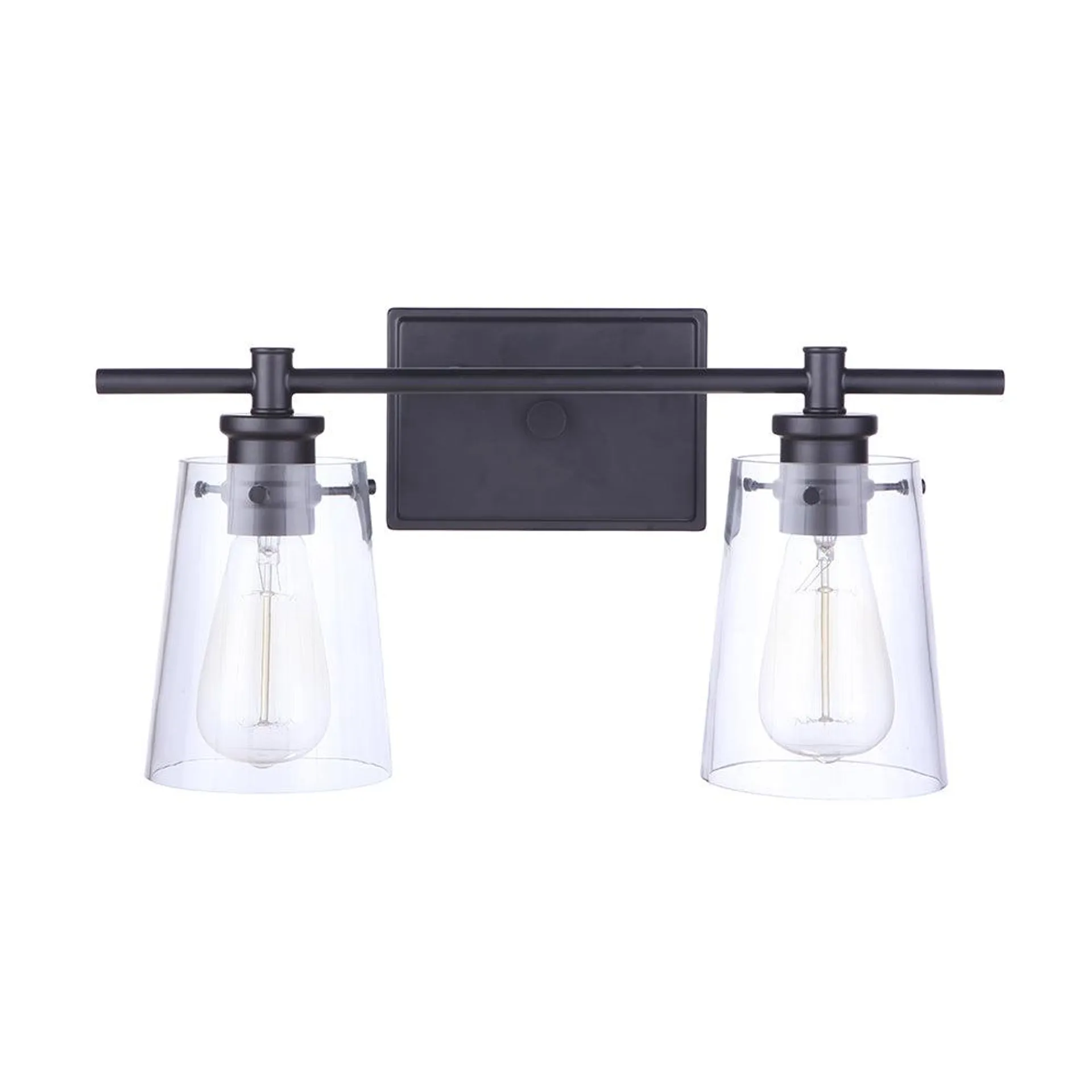 Mia 2 Light Vanity - Black