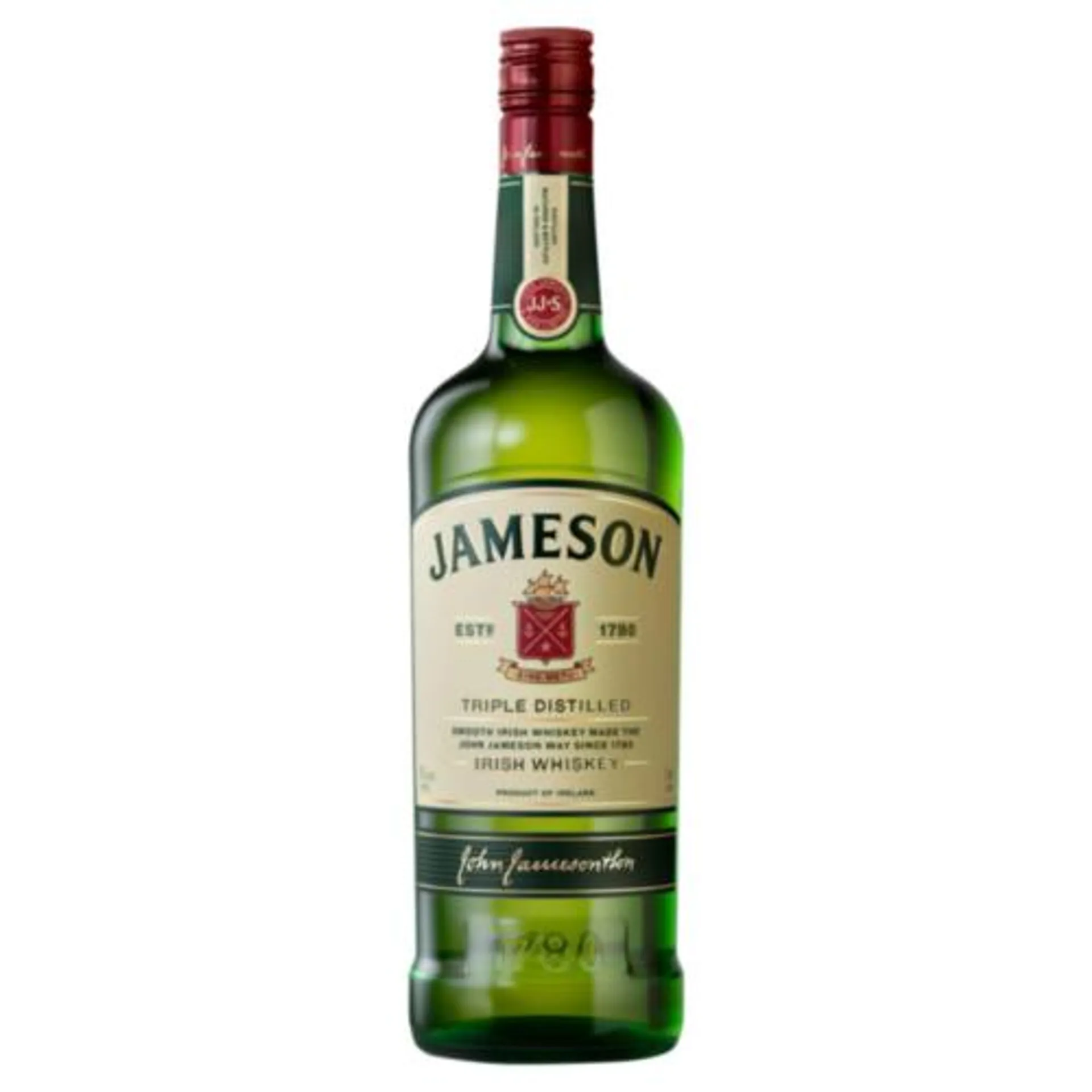 Jameson Irish Whiskey Bottle