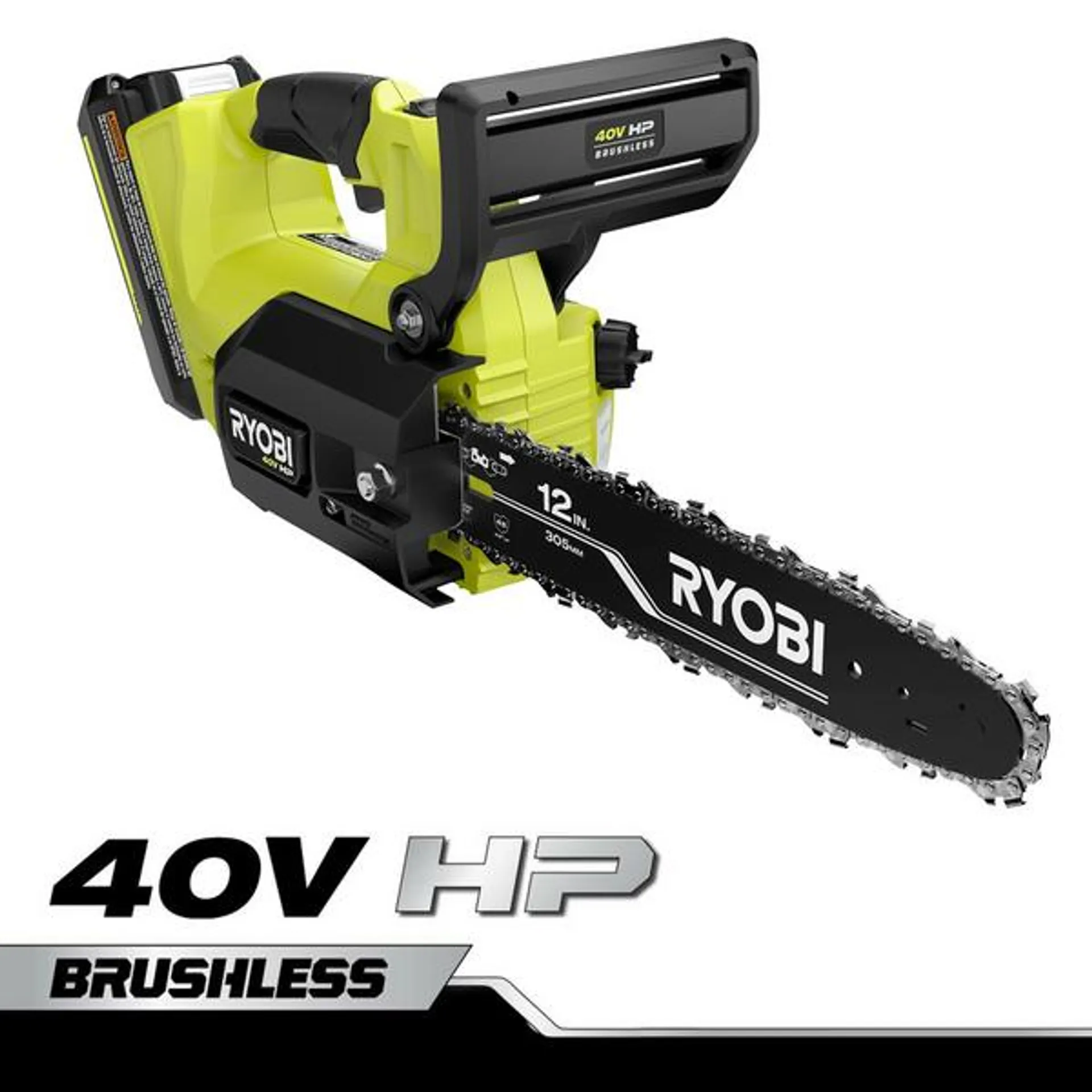 40V HP BRUSHLESS 12" TOP HANDLE CHAINSAW KIT