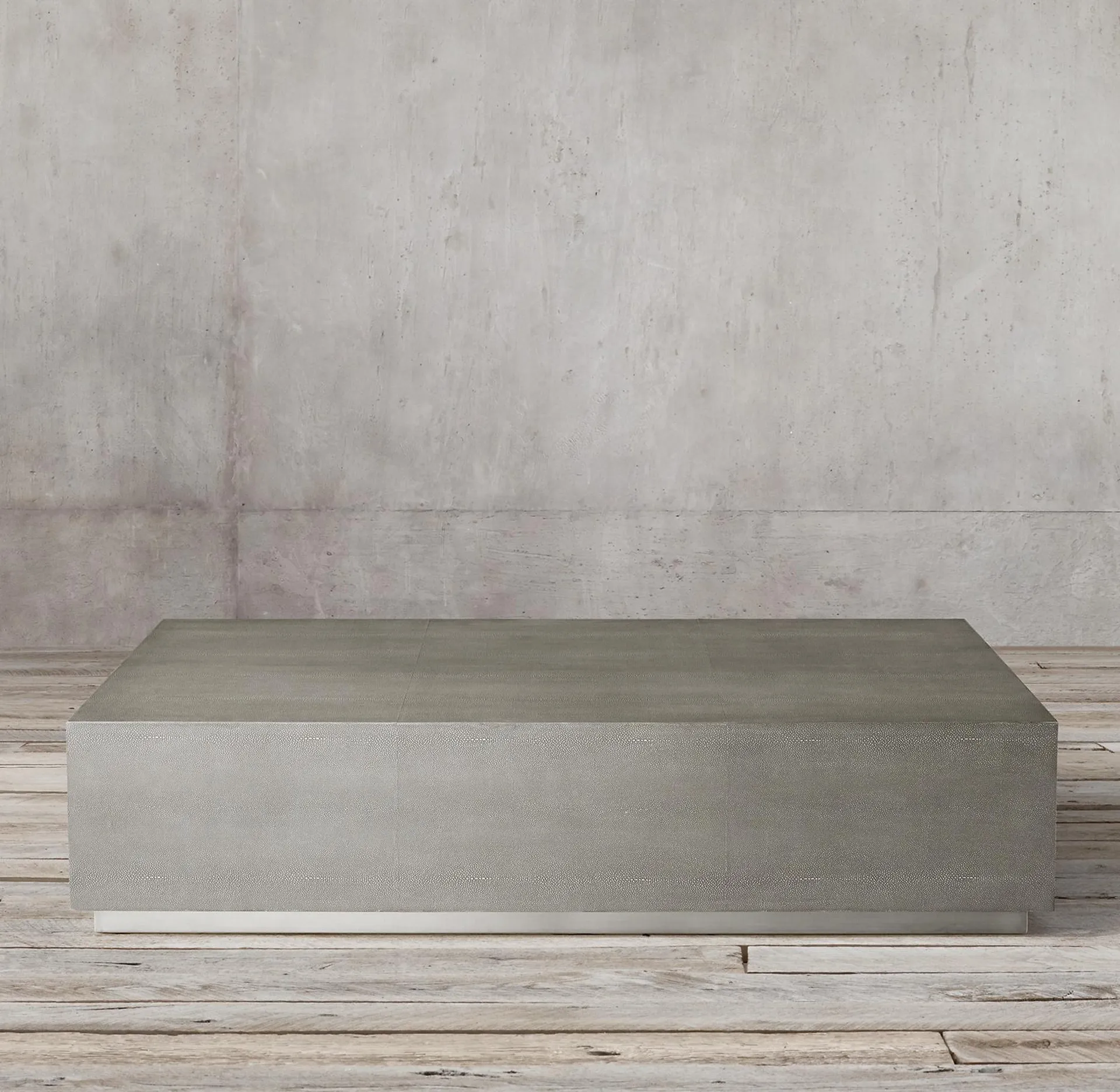 Graydon Shagreen Plinth Coffee Table