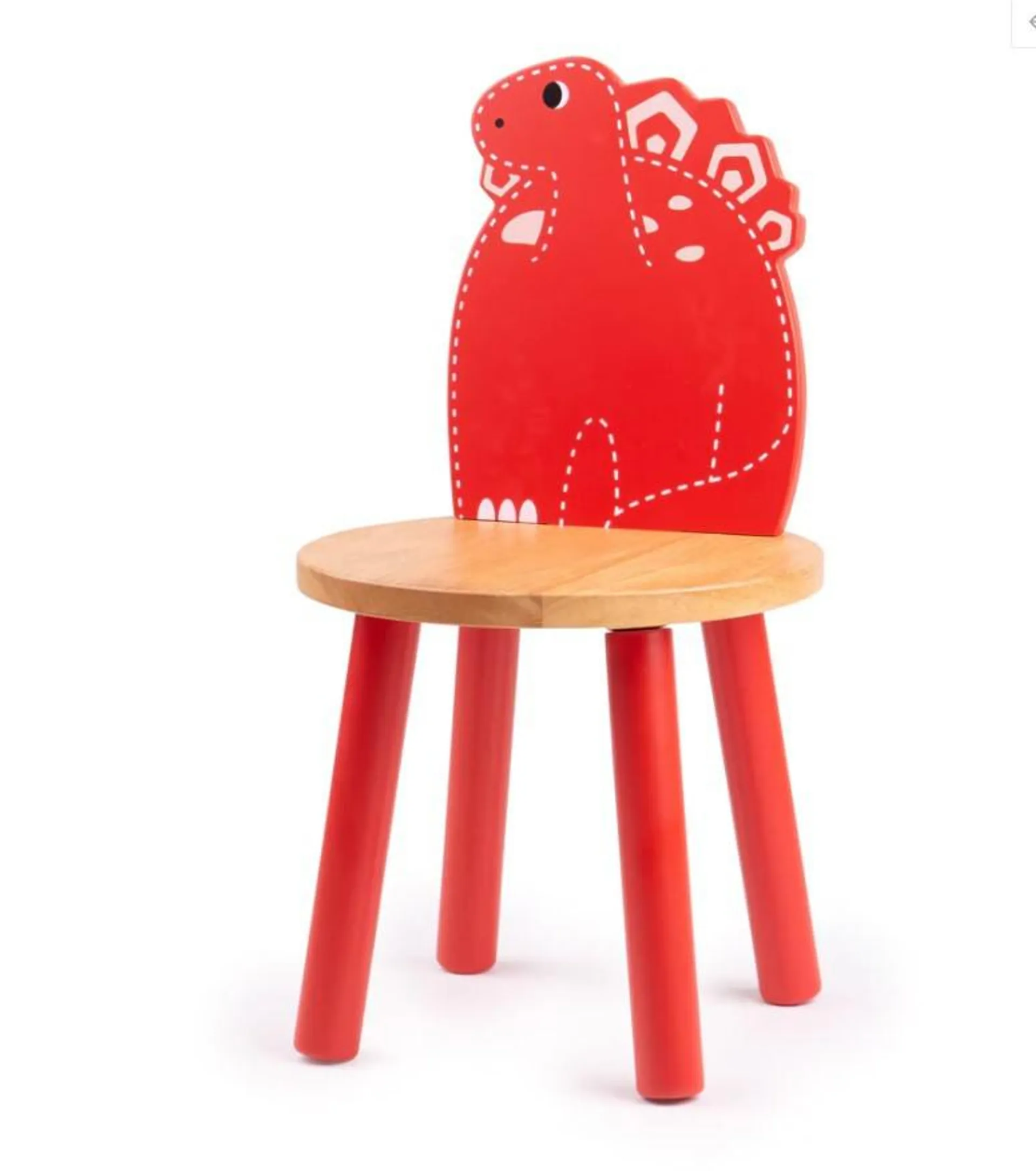 Tidlo Stegosaurus Wooden Chair