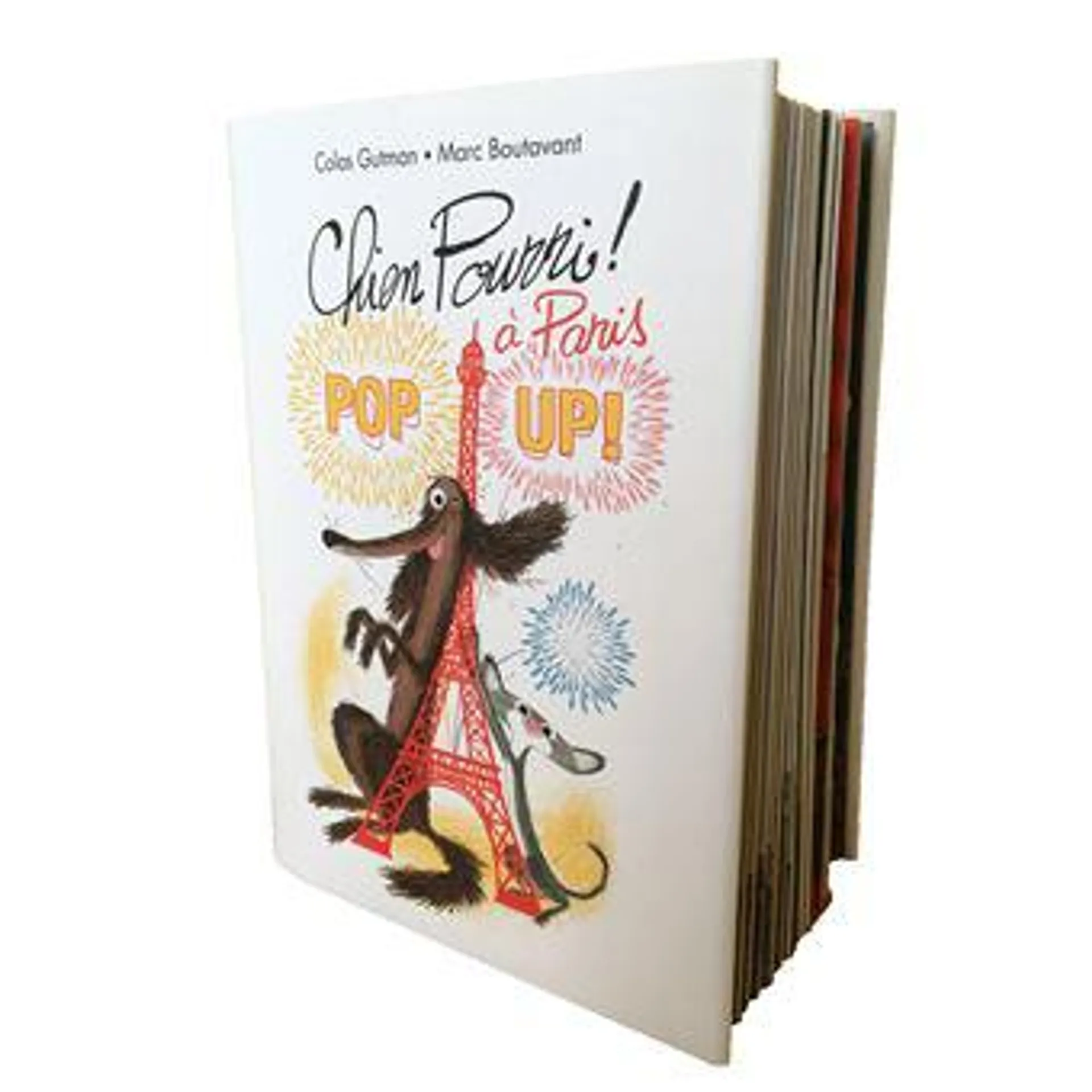 Chien Pourri - Livre pop-up : Chien Pourri à Paris