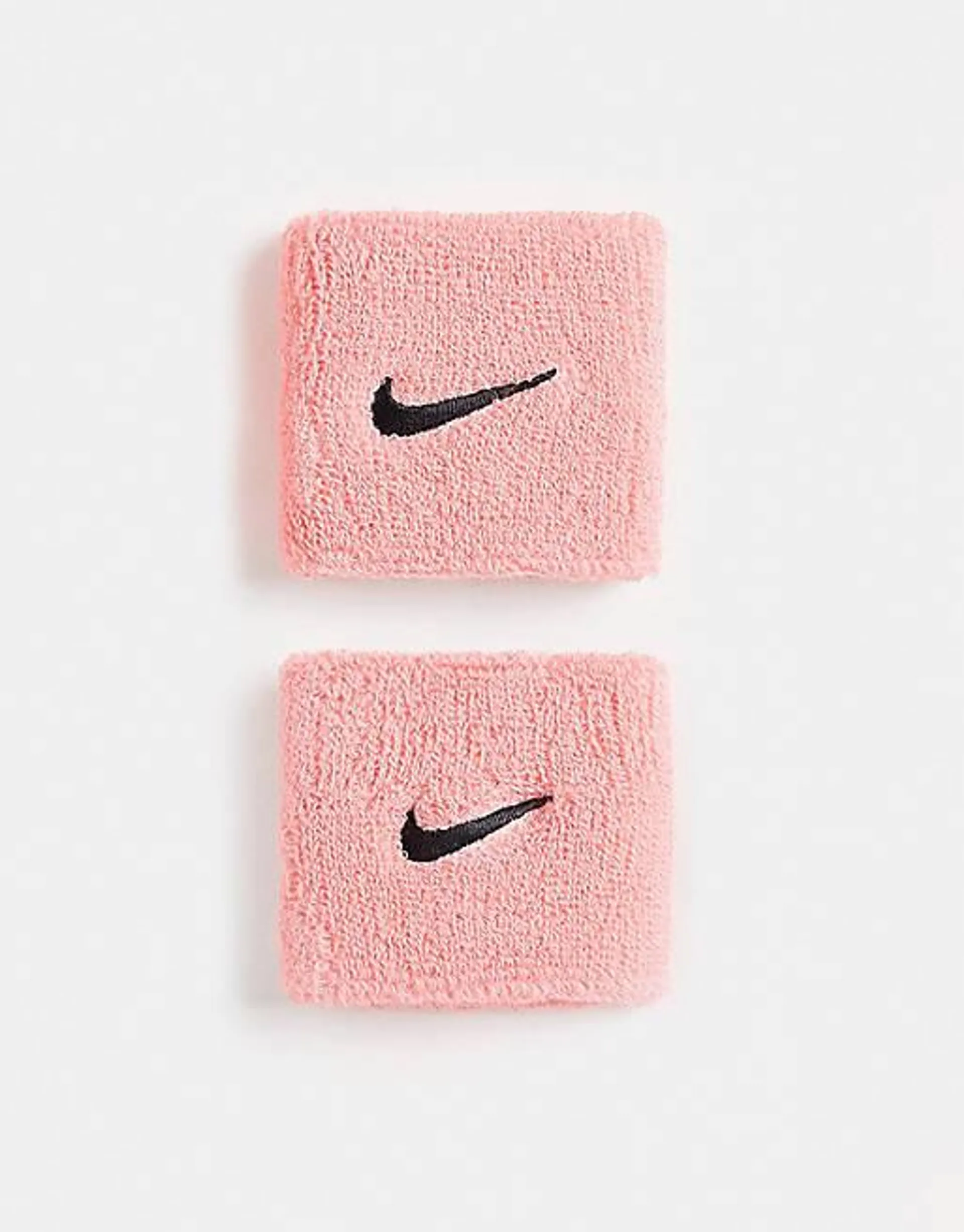 Nike Training Swoosh unisex wristbands in pink