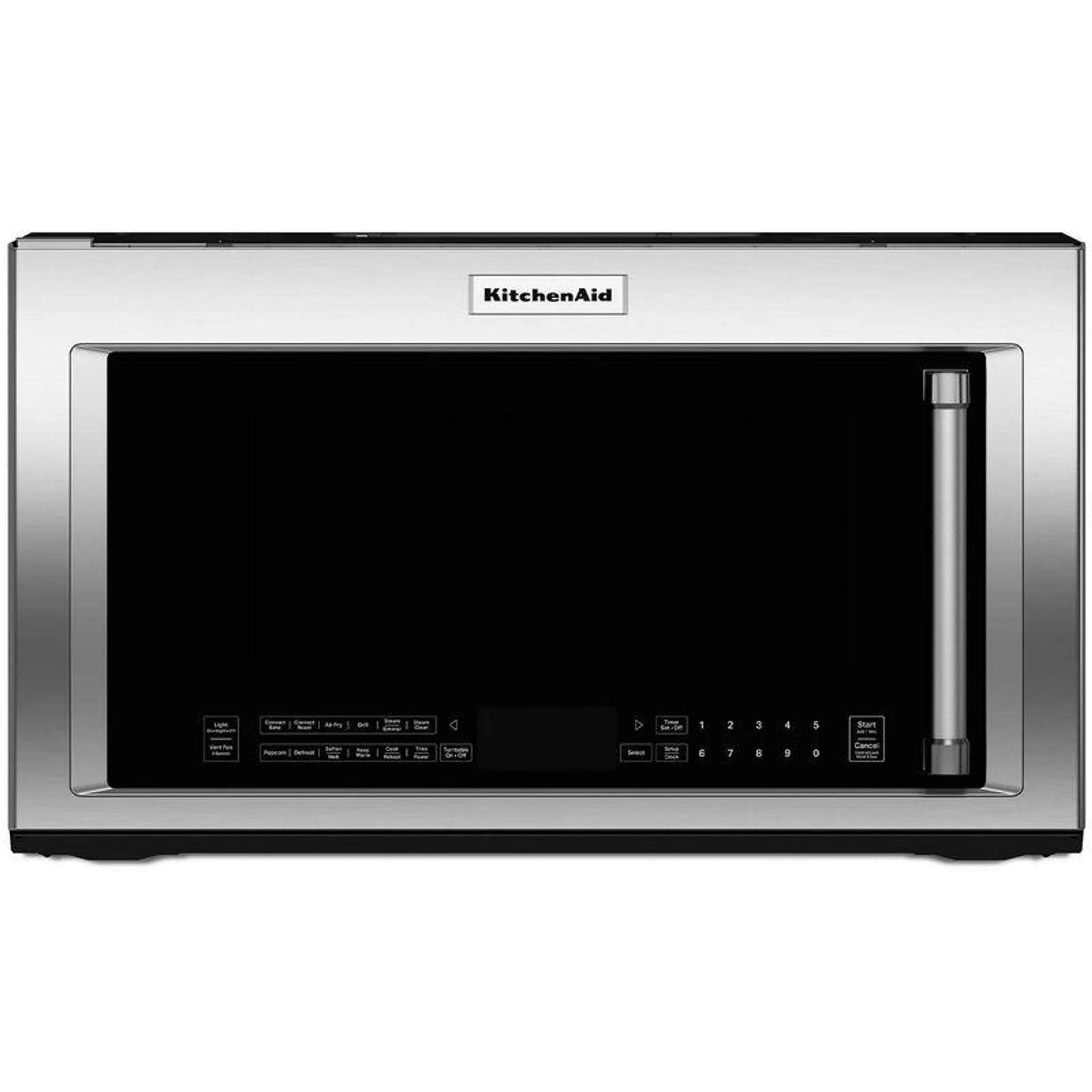KitchenAid 30 in. 1.9 cu. ft. Over-the-Range Microwave with 10 Power Levels, 400 CFM & Sensor Cooking Controls - Stainless Steel with PrintShield Finish