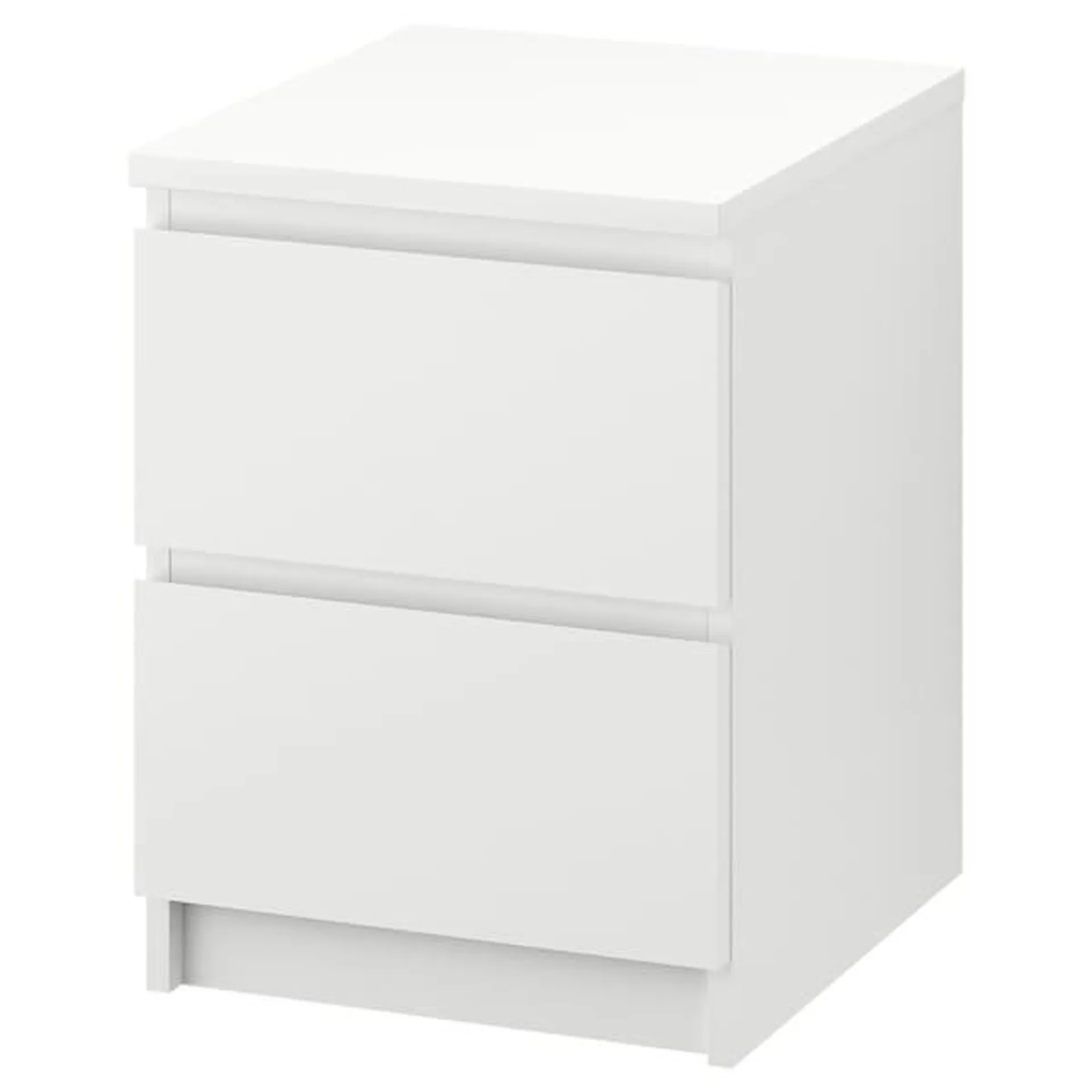 2-drawer chest, white,