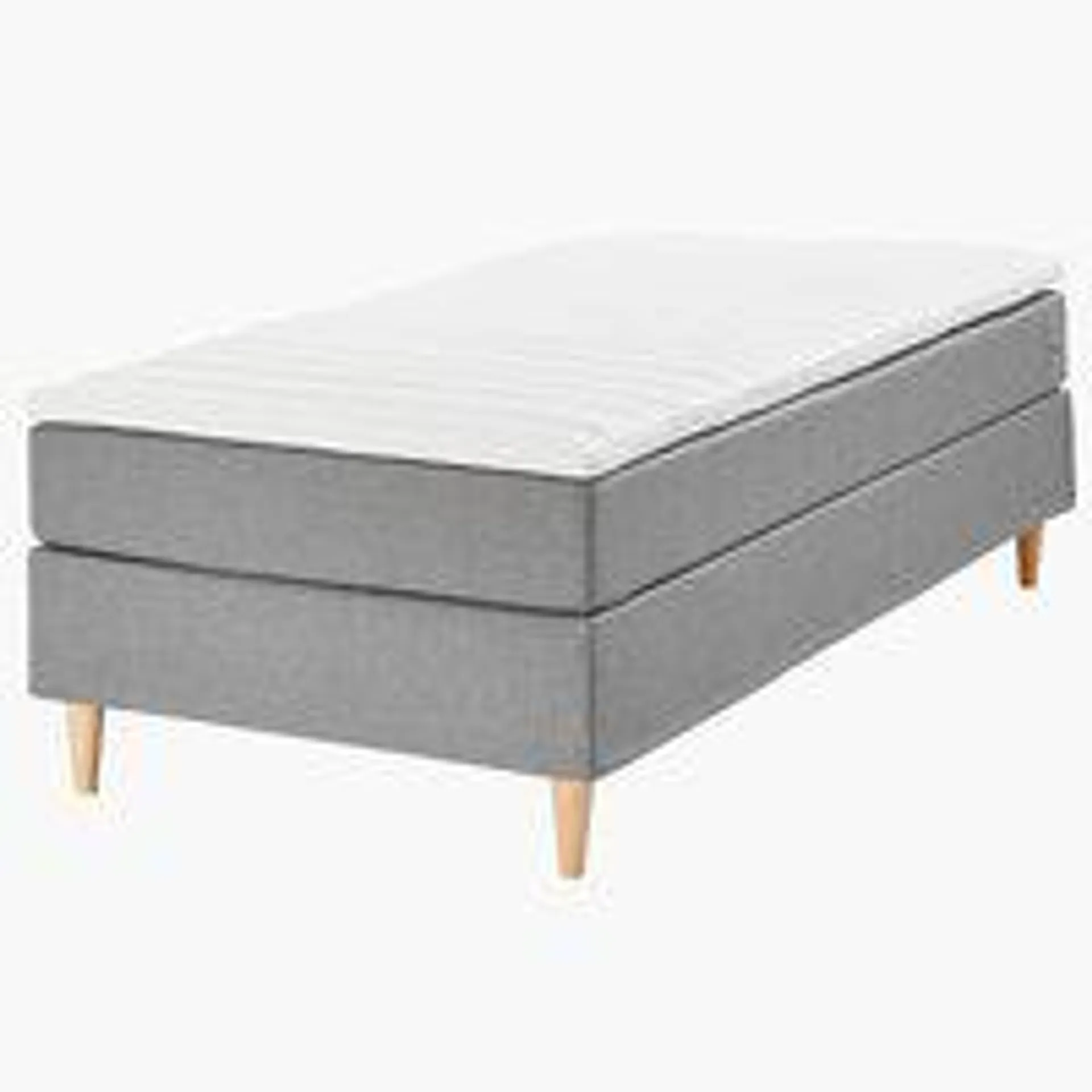 Boxspring 140x200 BASIC C10 grijs-23