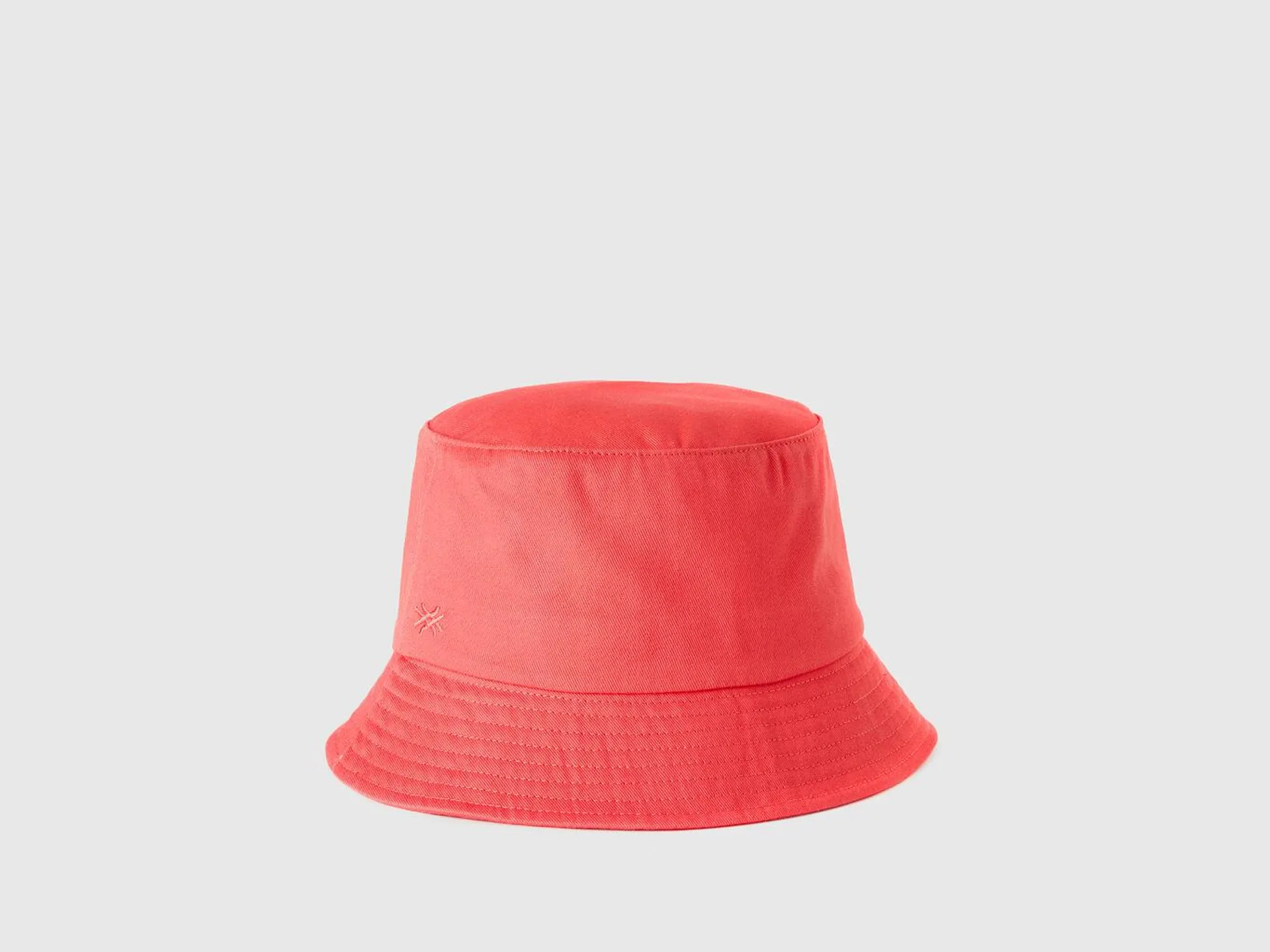 Cappello stile pescatore rosa con logo