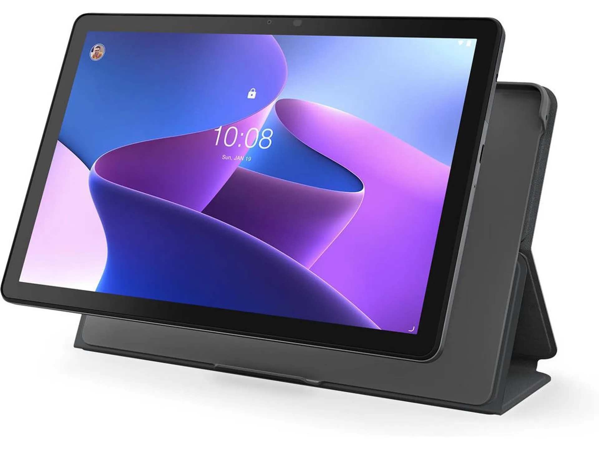 Tablet LENOVO Tab M10 3rd Gen + Capa Folio (10.1'' - 64 GB - 4 GB RAM - Cinzento)