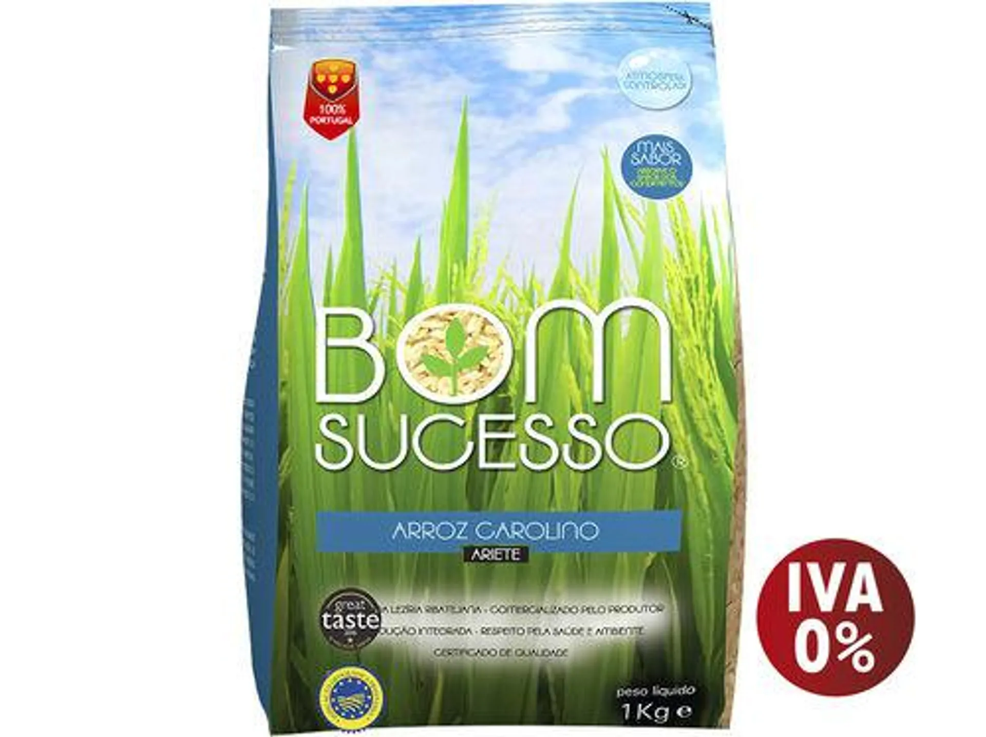 arroz carolino bom sucesso 1kg