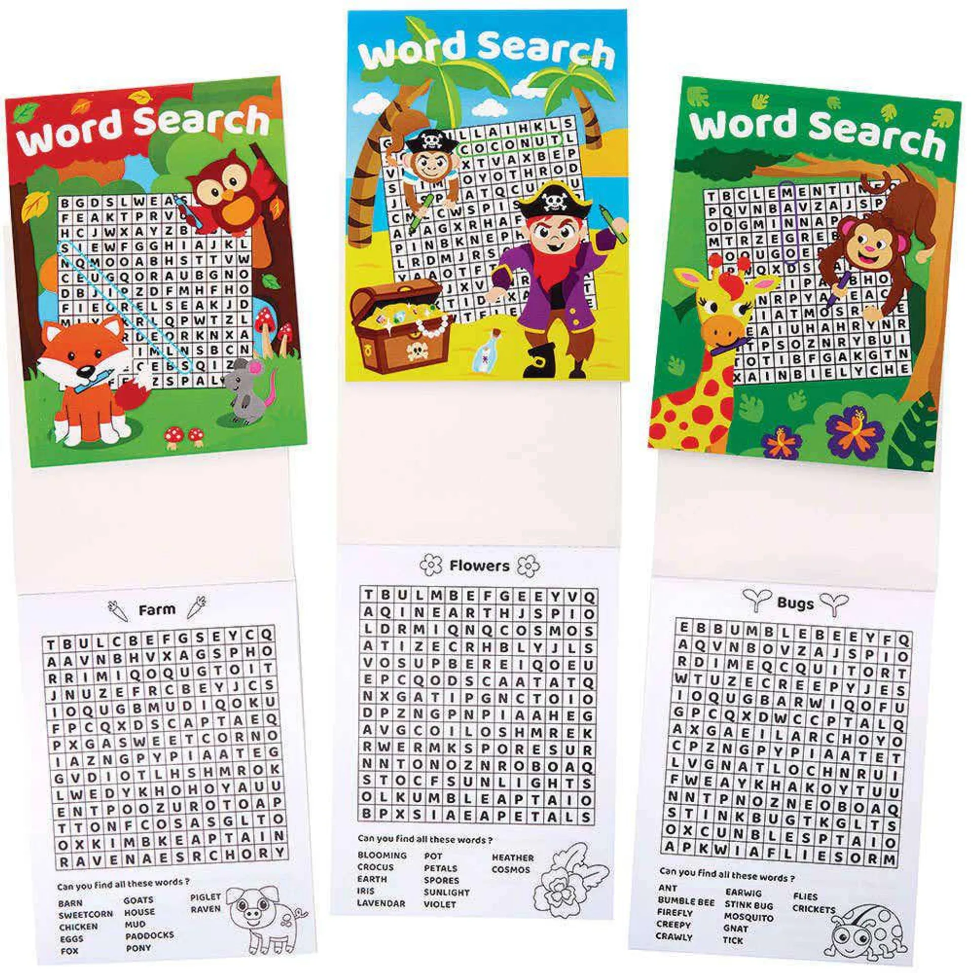 Pocket Wordsearch Puzzle Books